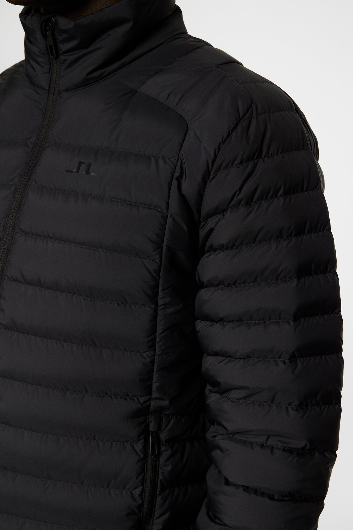 Oden Light Down Jacket in Black by J.Lindeberg