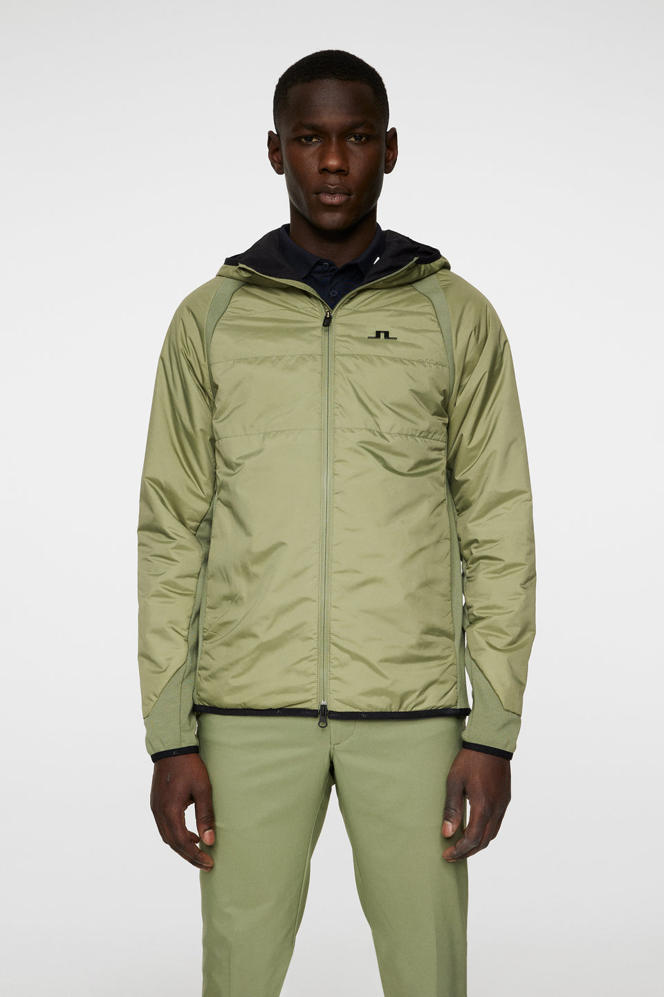 Scott Hybrid Hood / Oil Green