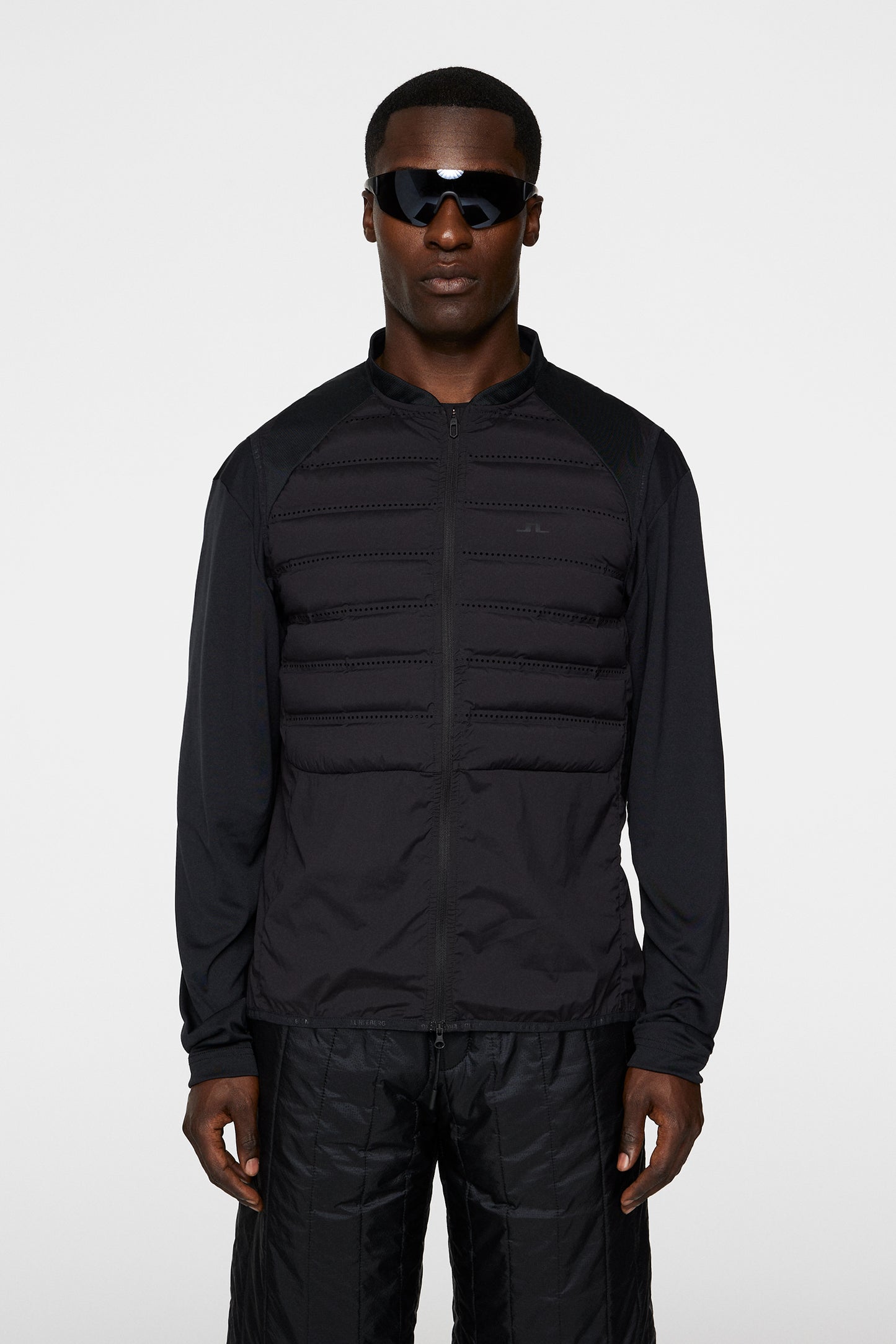 Juliano Pro Pack Vest in Black by J.Lindeberg
