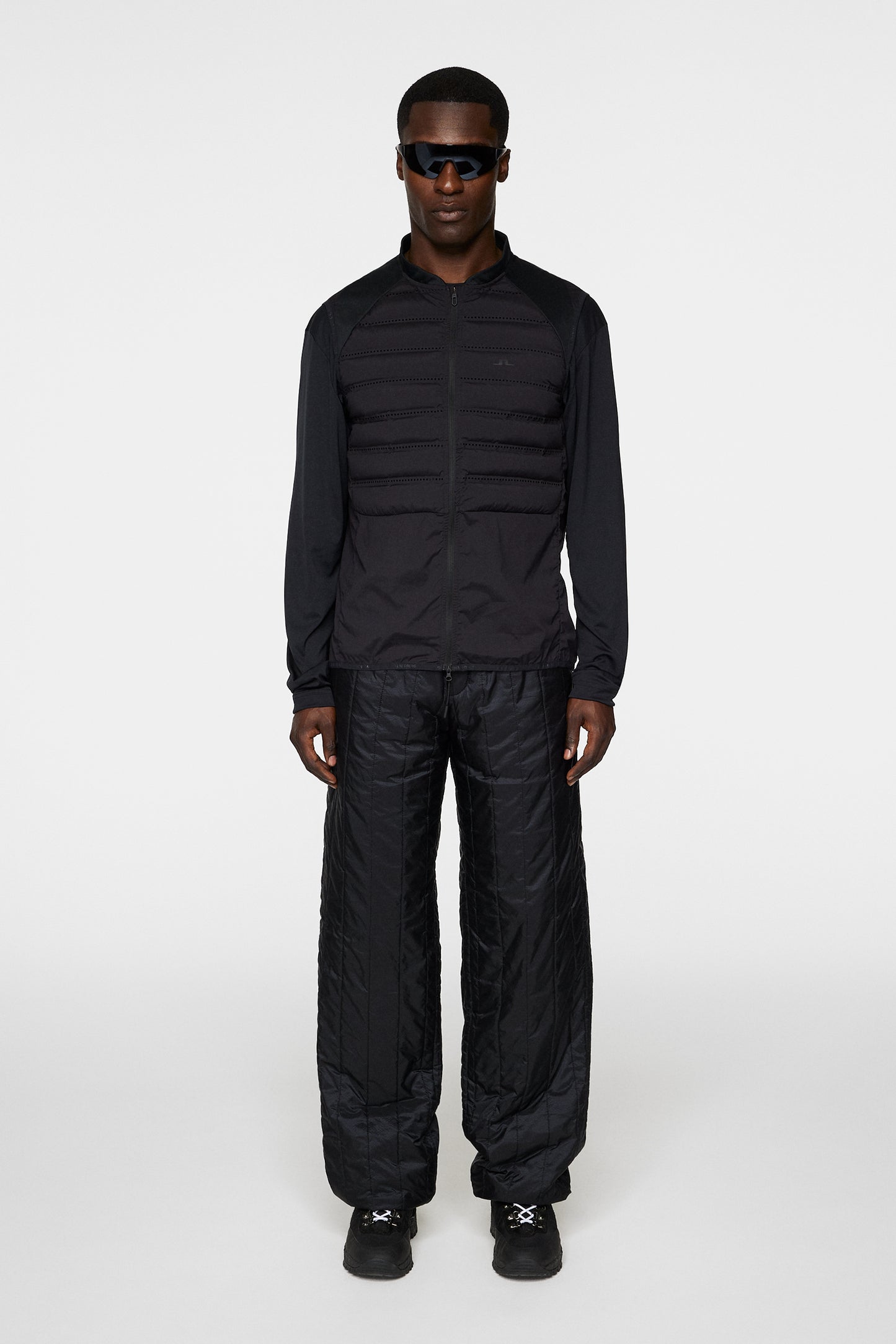 Juliano Pro Pack Vest in Black by J.Lindeberg