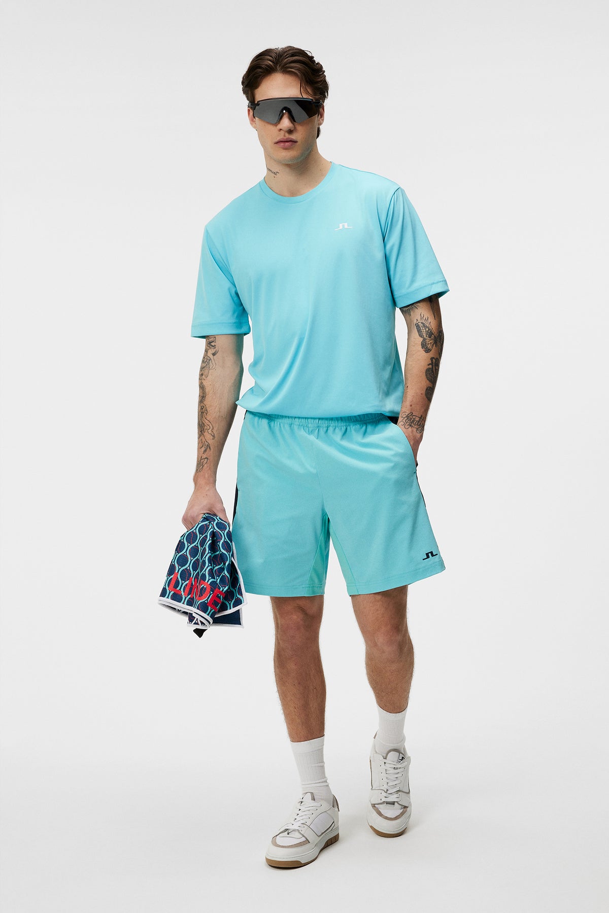 Christopher Shorts in Blue Curacao by J.Lindeberg