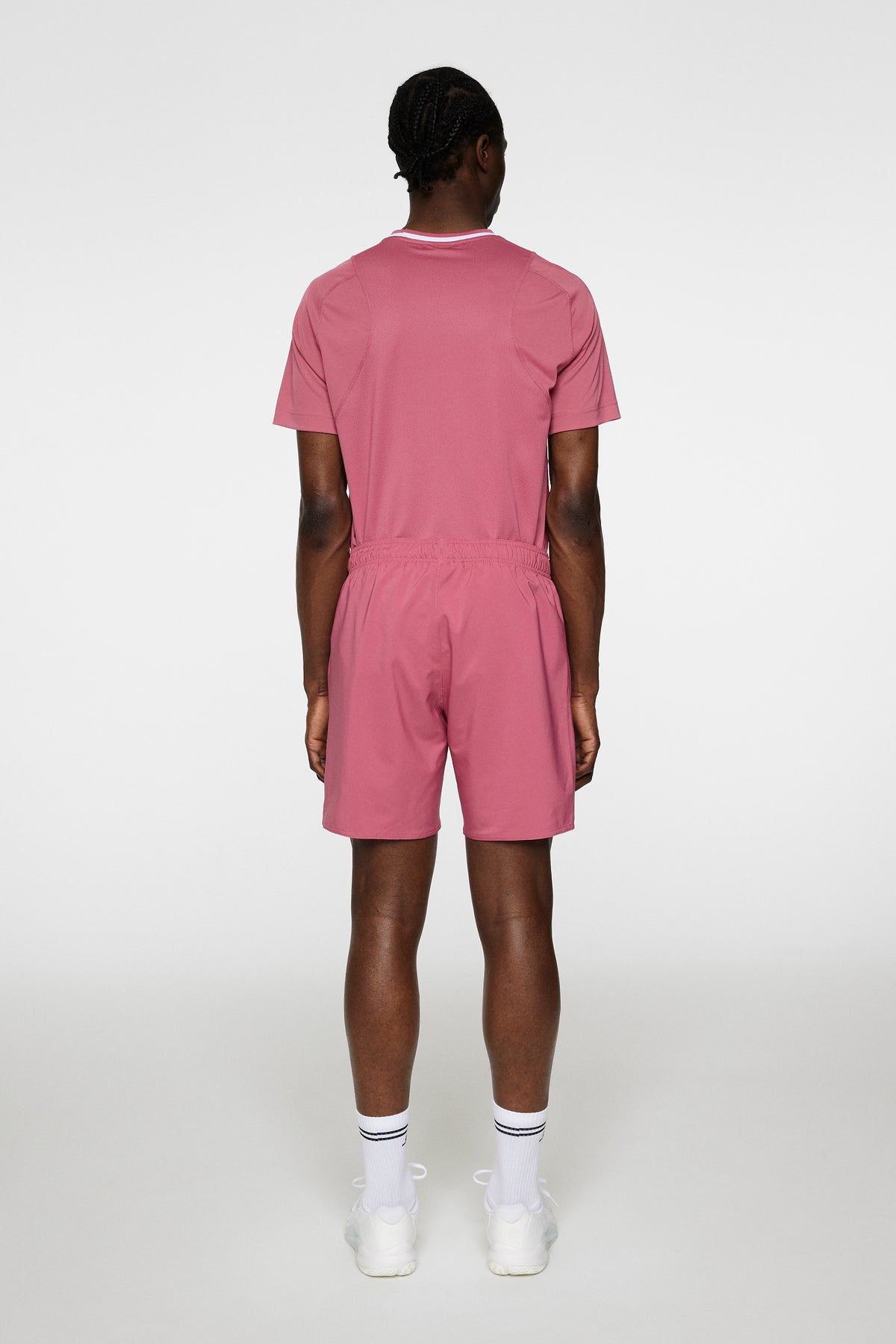 Preston Shorts in Rose Wine by J.Lindeberg