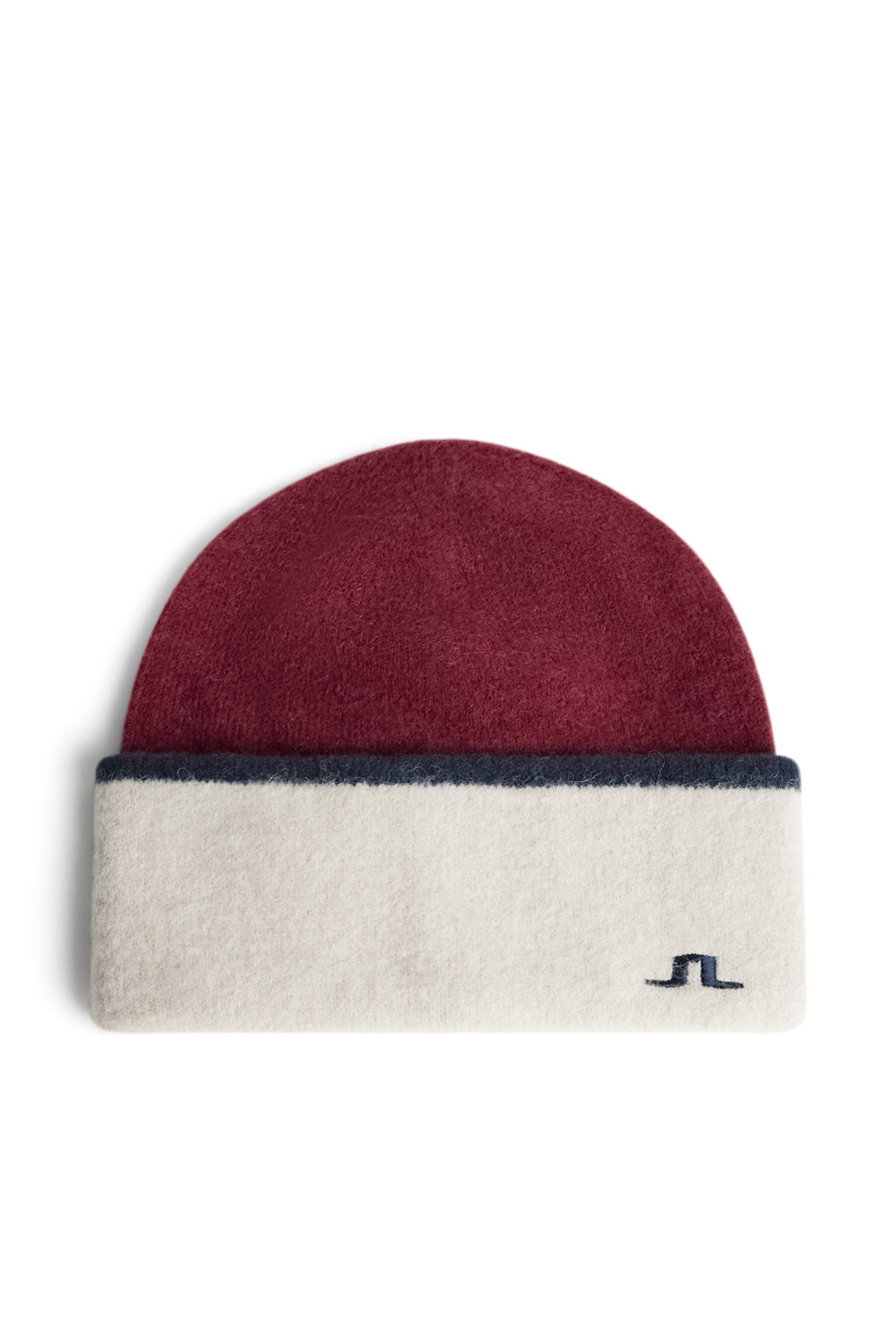 Teela Alpaca Mix Hat in Cabernet by J.Lindeberg