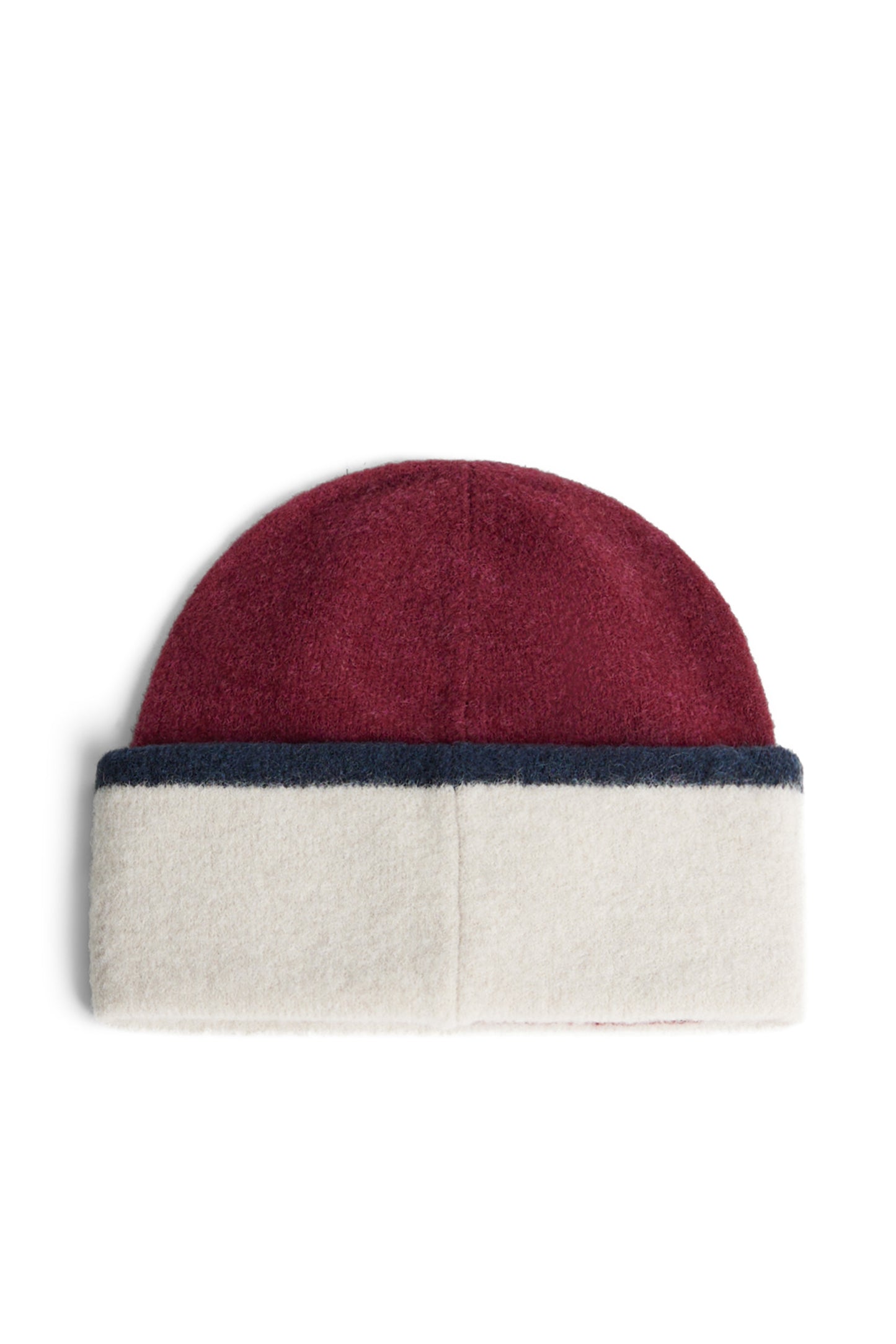 Teela Alpaca Mix Hat in Cabernet by J.Lindeberg