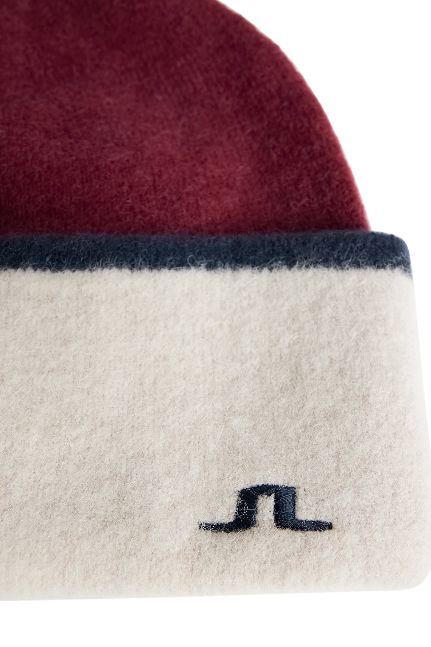 Teela Alpaca Mix Hat in Cabernet by J.Lindeberg
