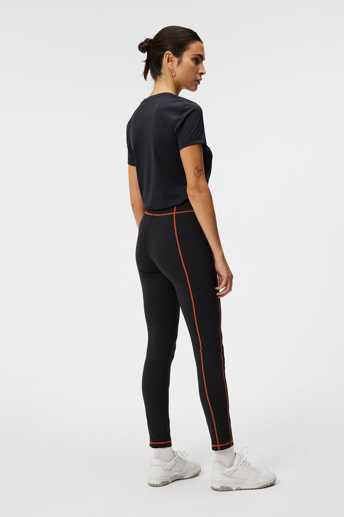 Mena Tights in Black by J.Lindeberg