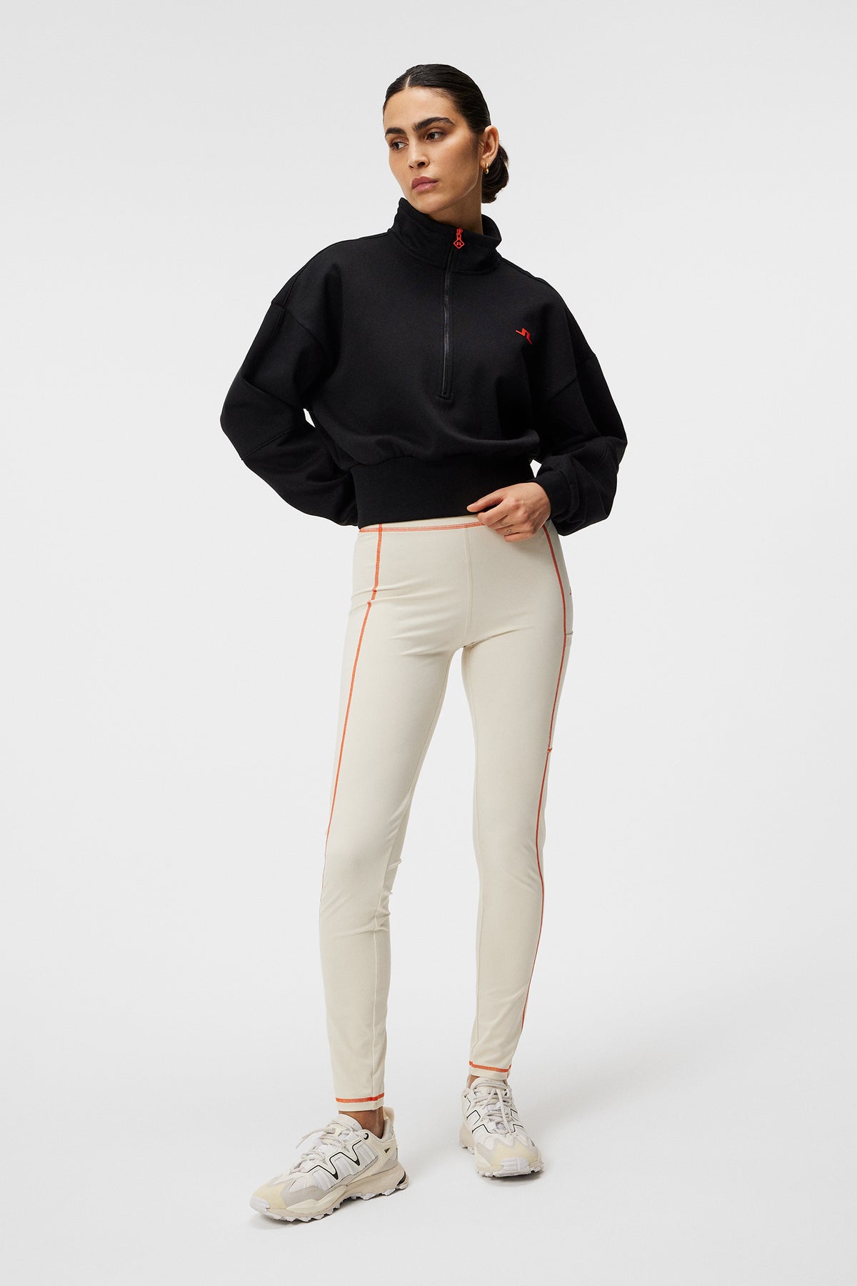 Mena Tights in Almond Milk by J.Lindeberg
