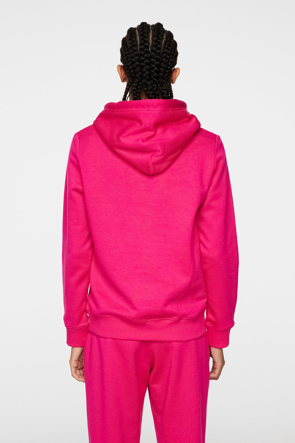 W Alpha Hood in Pink Peacock by J.Lindeberg