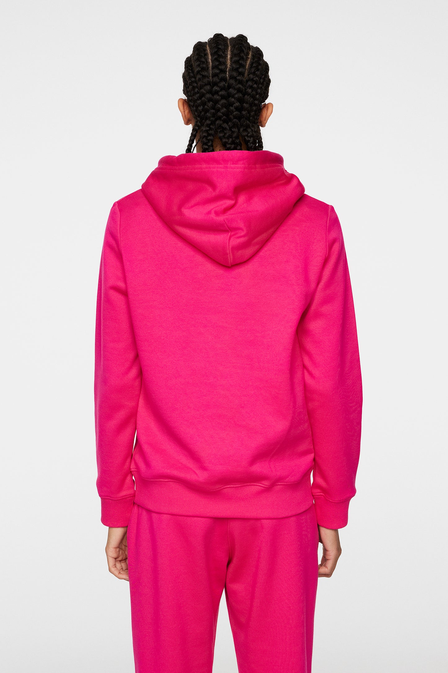W Alpha Hood in Pink Peacock by J.Lindeberg