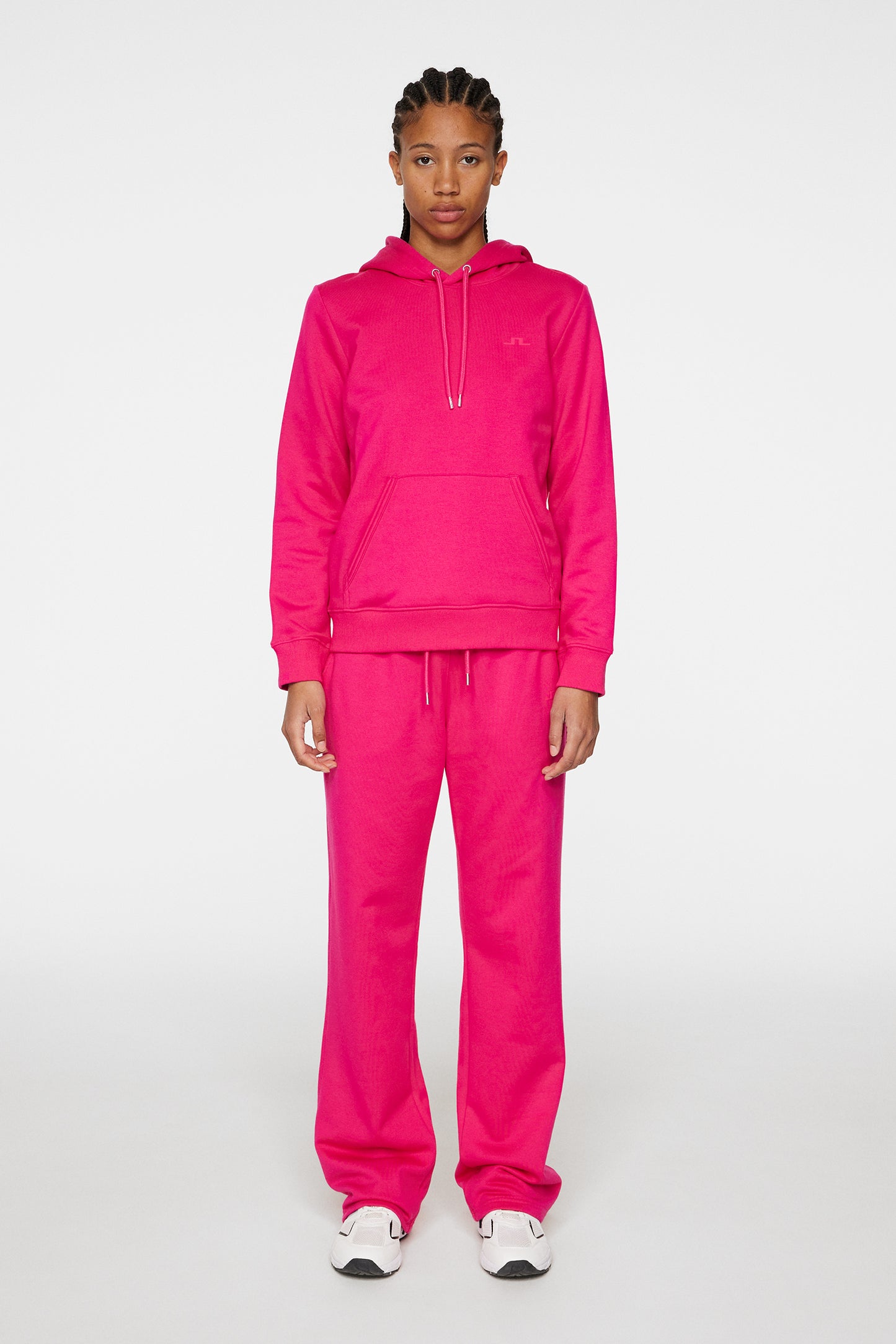 W Alpha Hood in Pink Peacock by J.Lindeberg