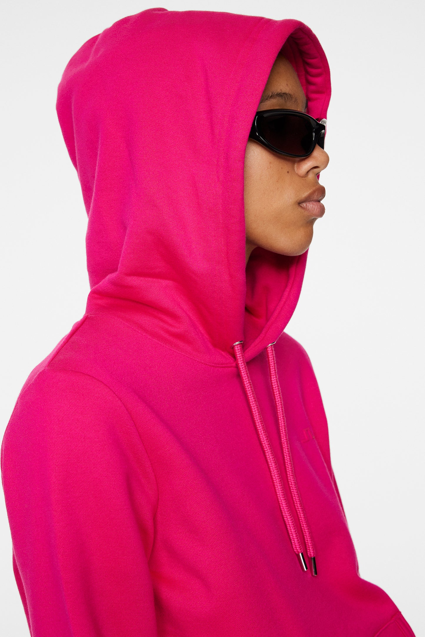 W Alpha Hood in Pink Peacock by J.Lindeberg