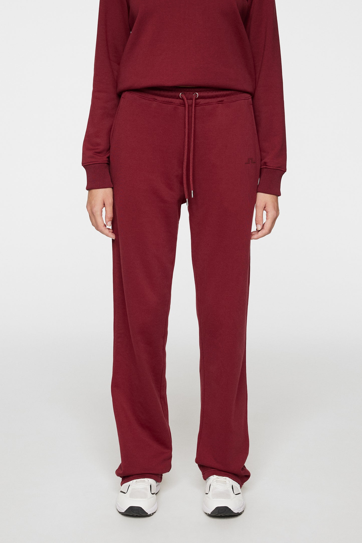 W Alpha Pant in Cabernet by J.Lindeberg