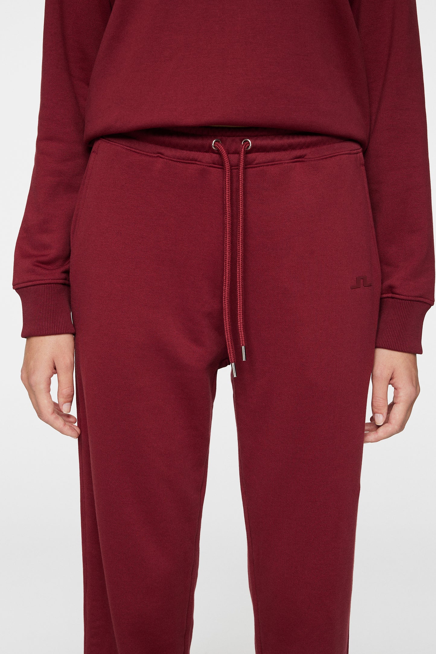 W Alpha Pant in Cabernet by J.Lindeberg
