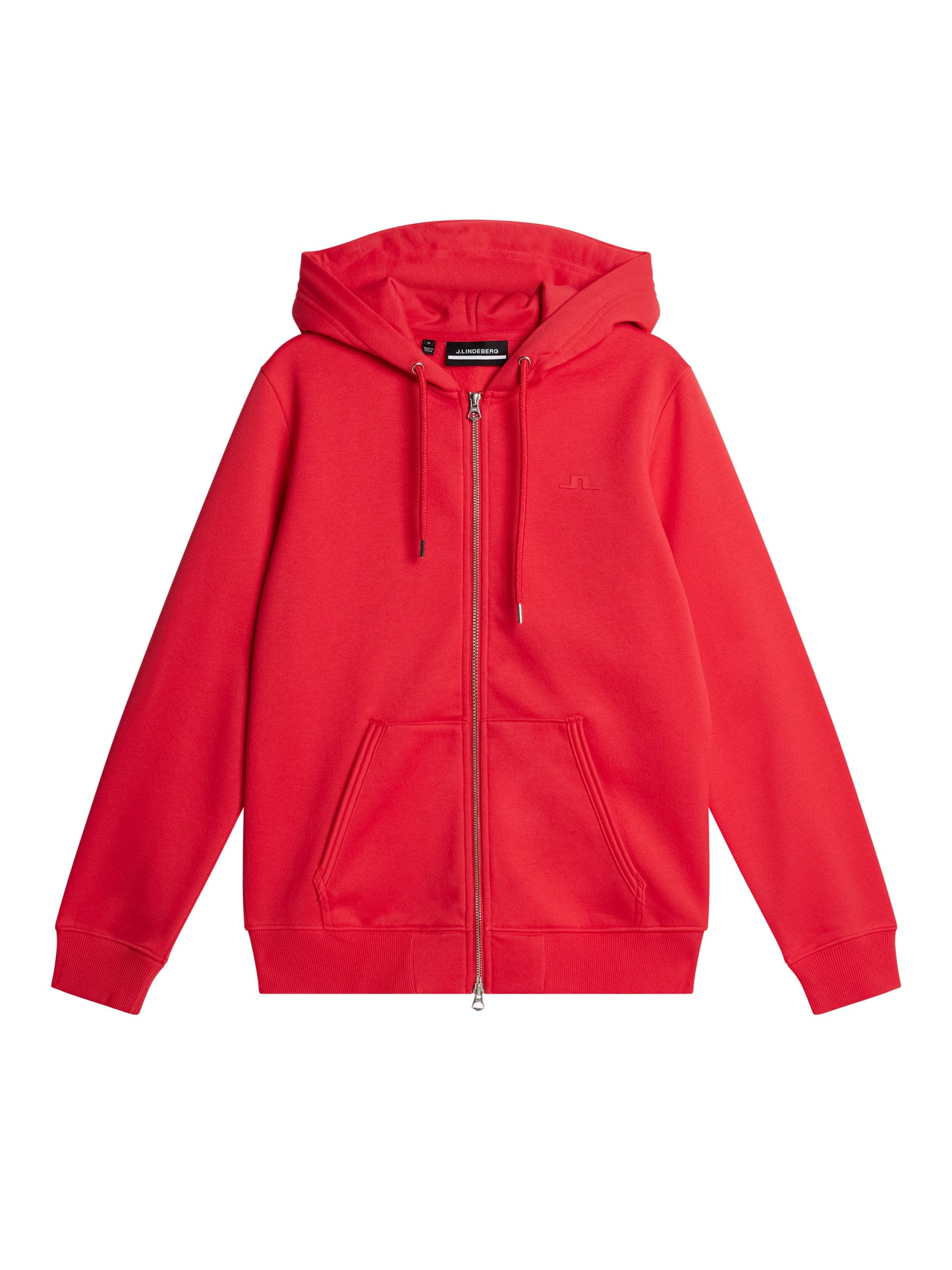 W Alpha Zip Hood in Bittersweet by J.Lindeberg