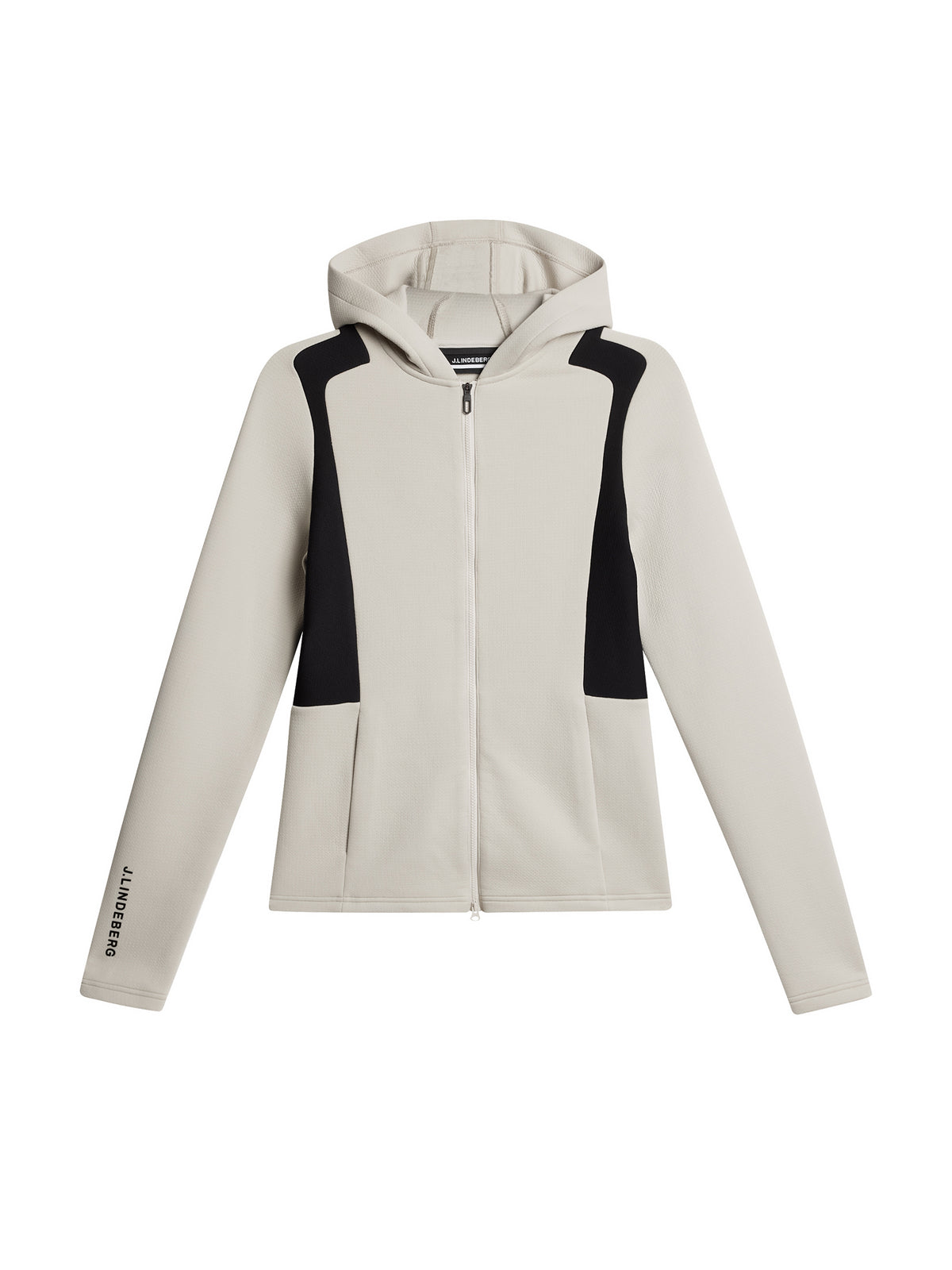 Ella Zip Hood in Moonbeam by J.Lindeberg