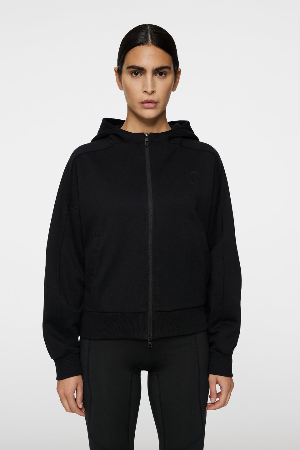 Sky Hood Sweatshirt / Black