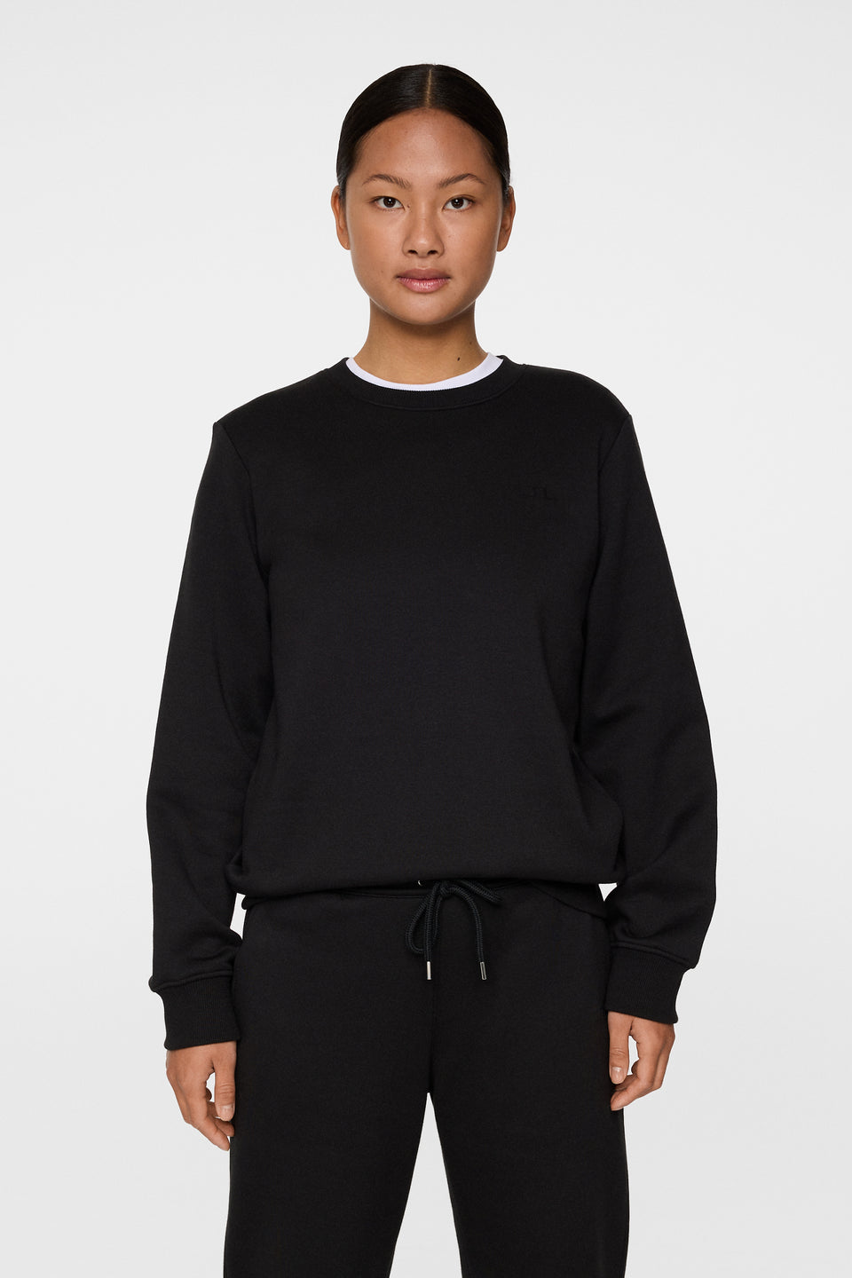 W Alpha Crew Neck / Black