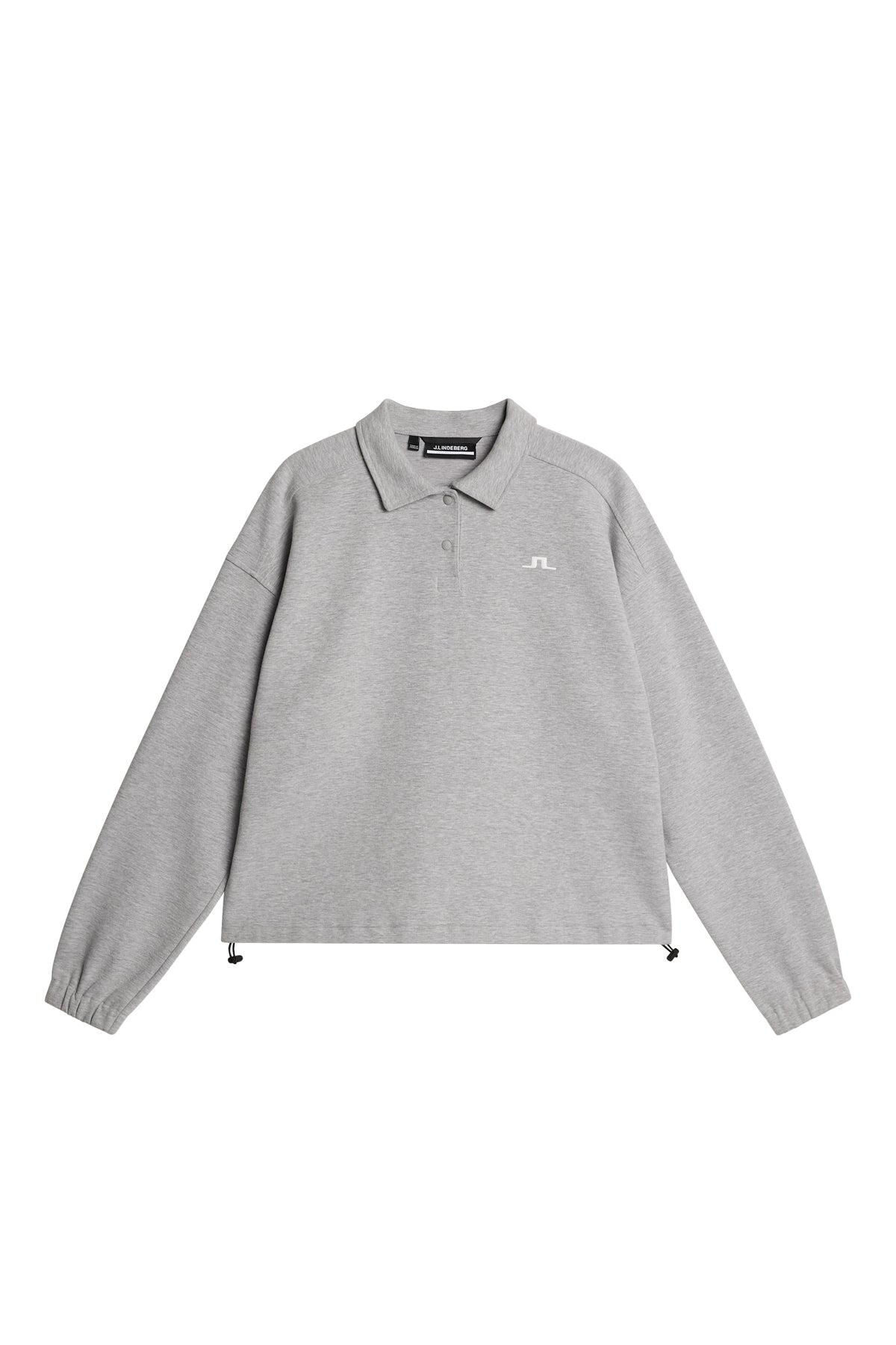 Mikki Sweatshirt in Light Grey Melange by J.Lindeberg