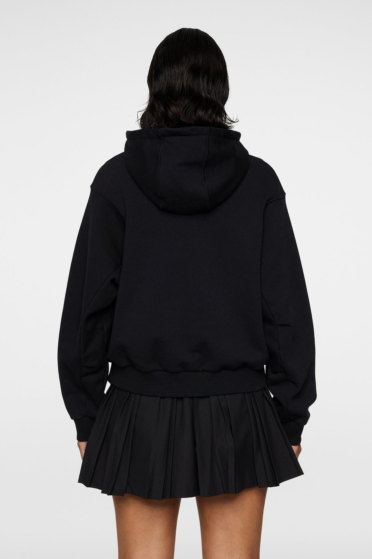 Sandie Hoodie in Black by J.Lindeberg