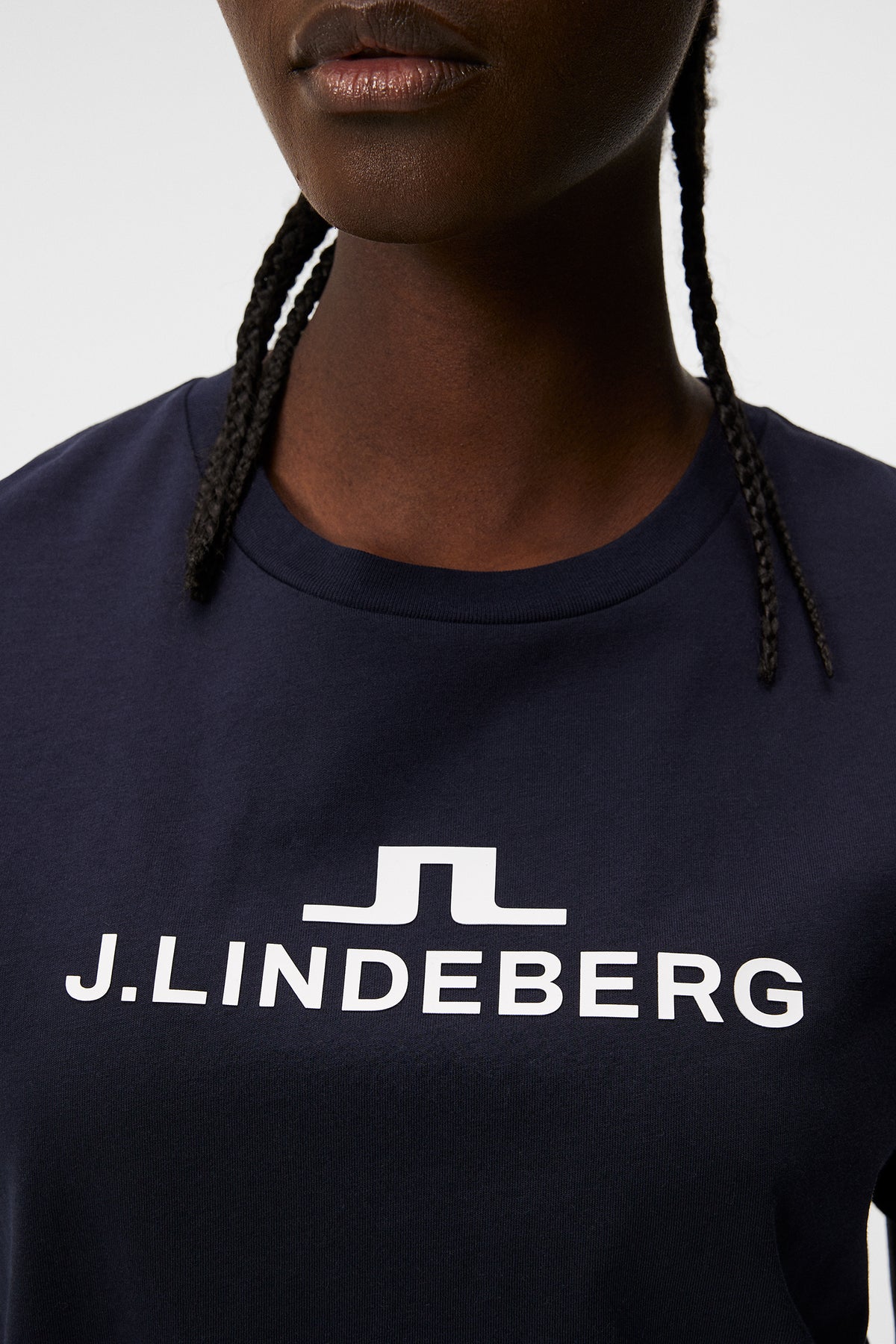 Alpha T-shirt in JL Navy by J.Lindeberg