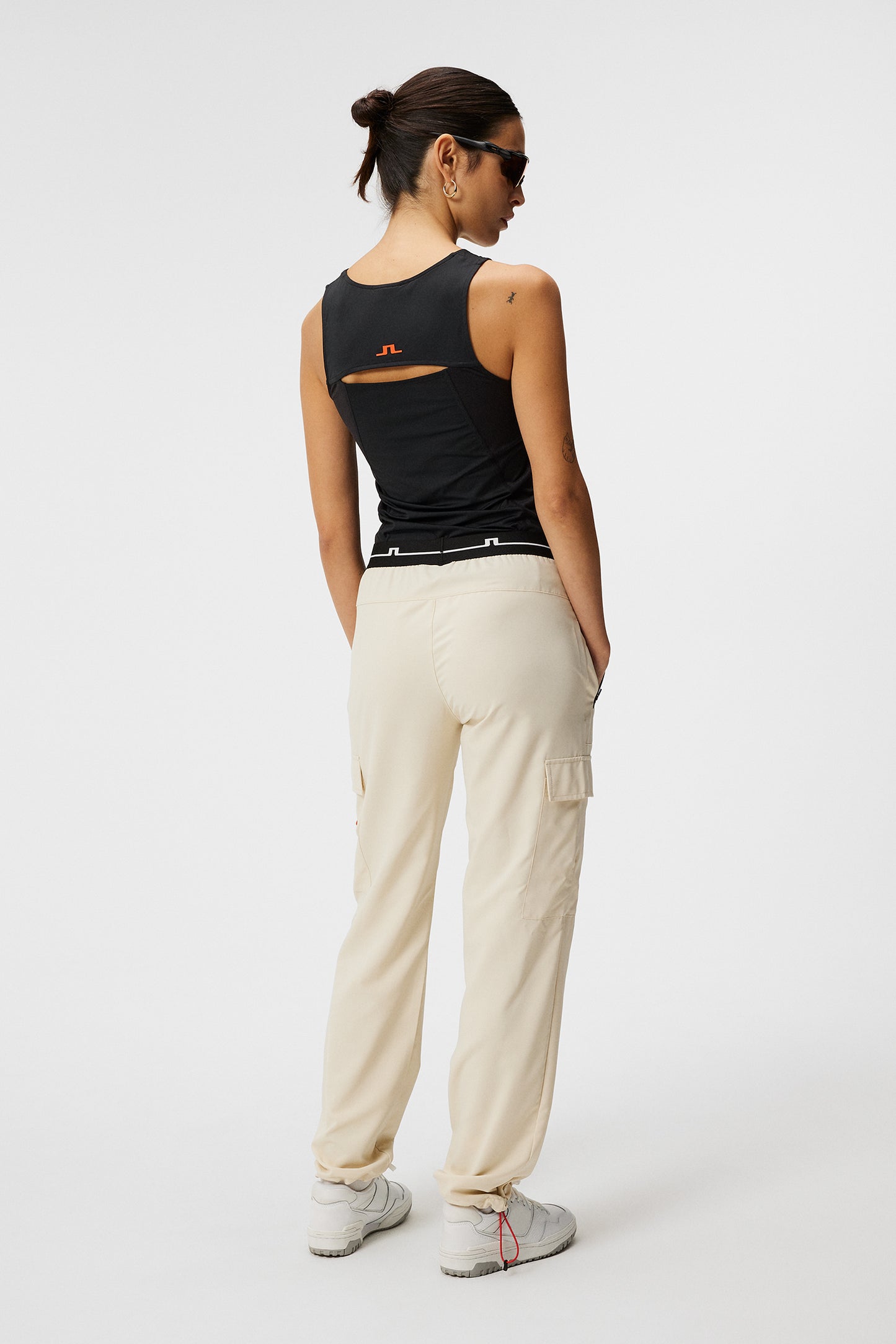 Tanice Top in Black by J.Lindeberg
