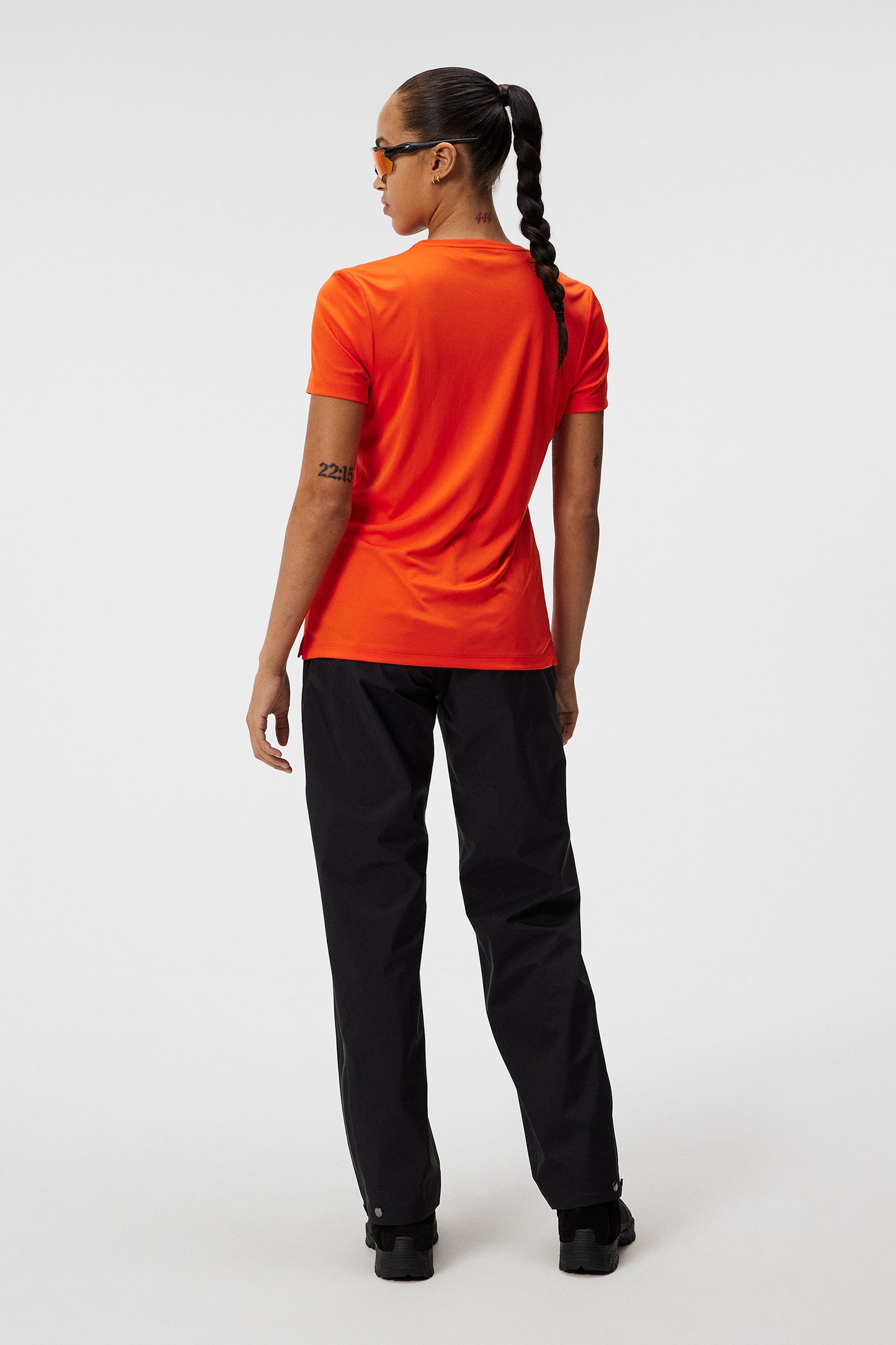 Valeria Graphic T-shirt in Tangerine Tango by J.Lindeberg