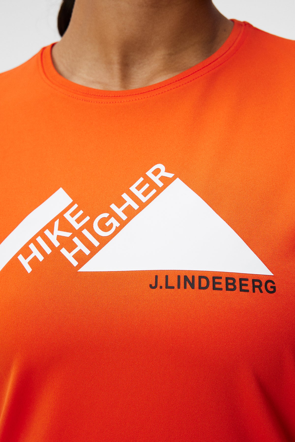 Valeria Graphic T-shirt in Tangerine Tango by J.Lindeberg