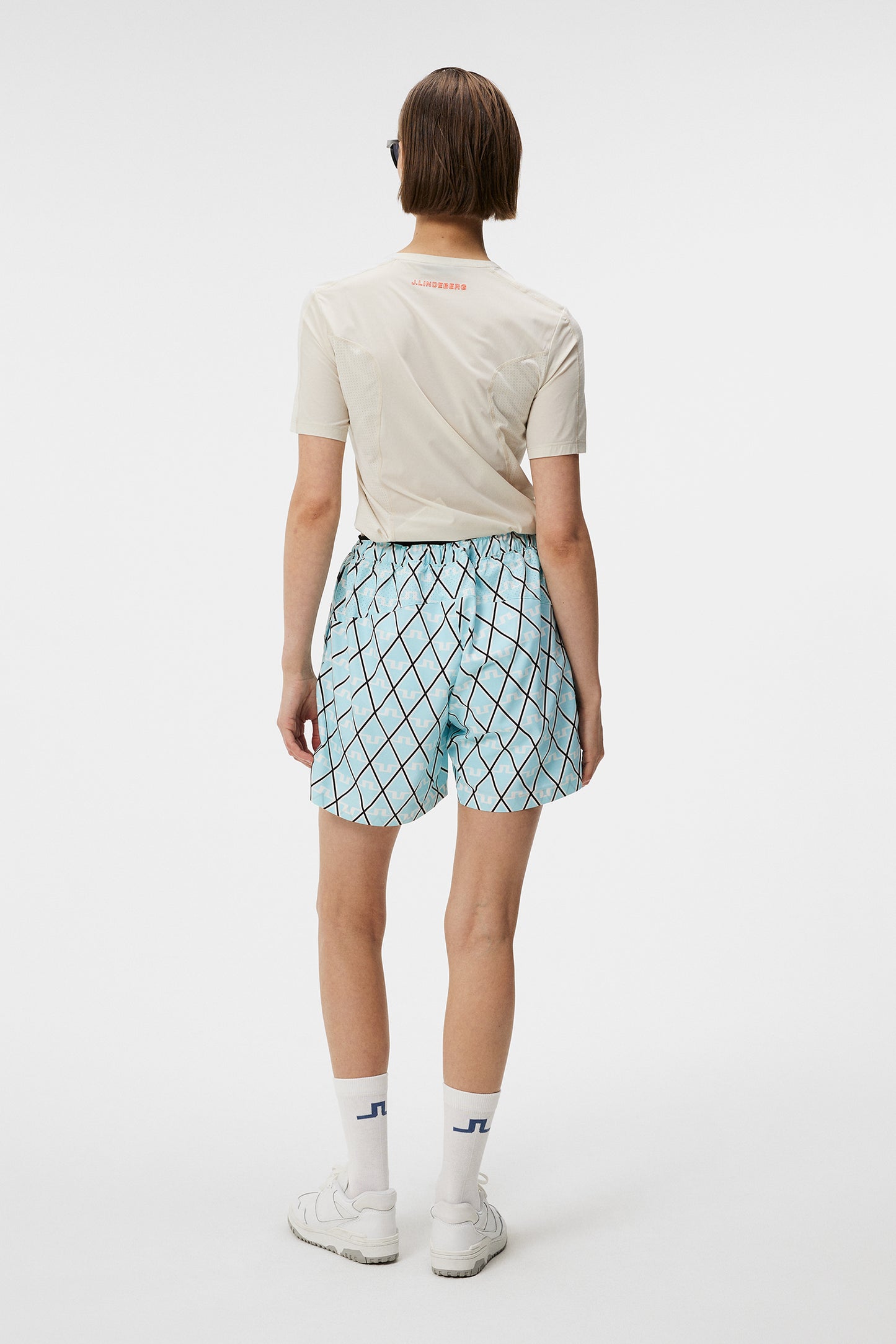 Landa Pro Pack T-shirt in Almond Milk by J.Lindeberg
