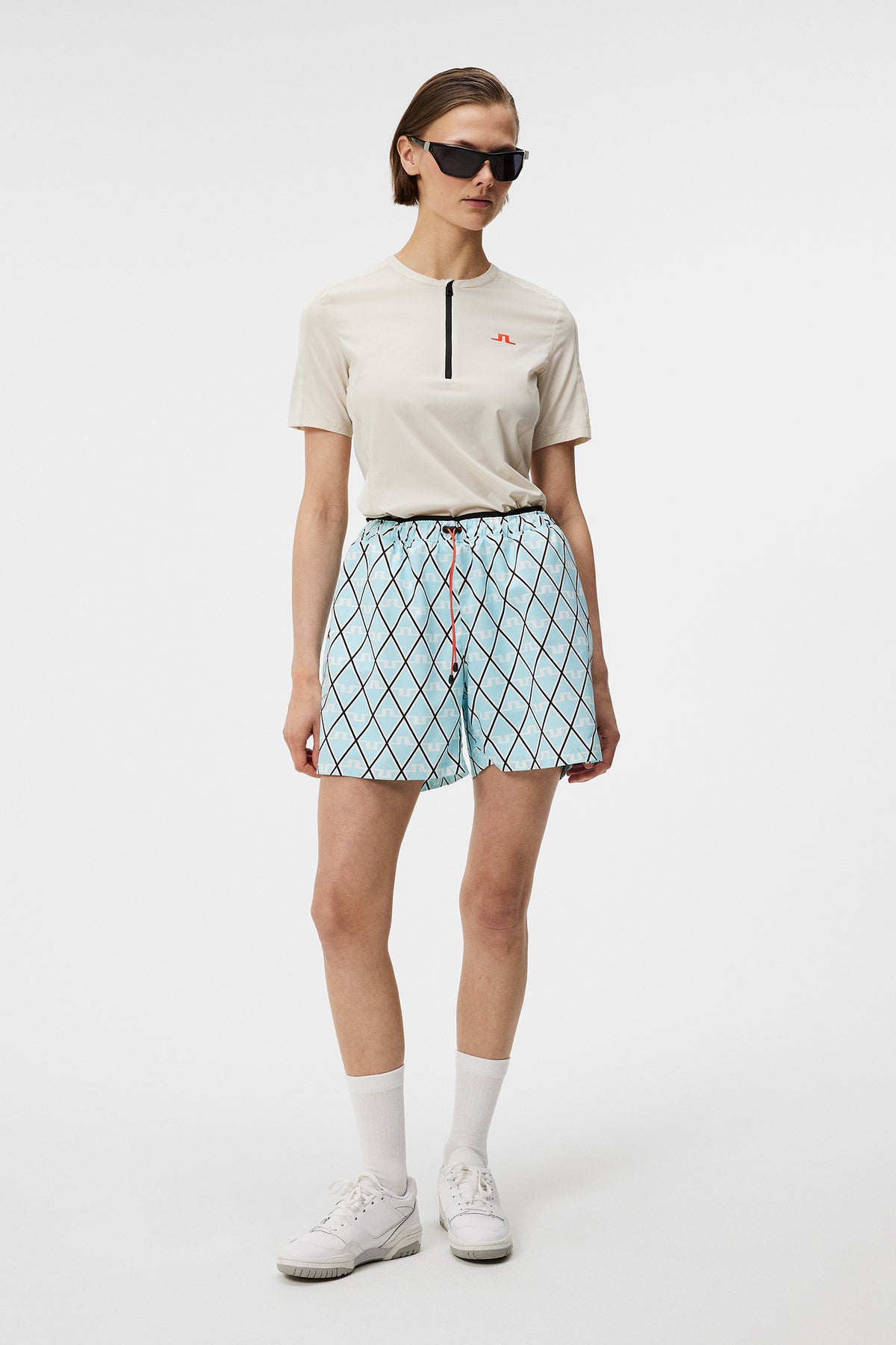 Landa Pro Pack T-shirt in Almond Milk by J.Lindeberg