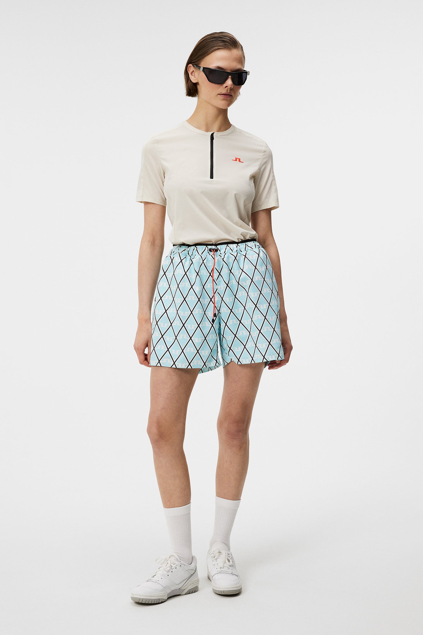 Landa Pro Pack T-shirt in Almond Milk by J.Lindeberg