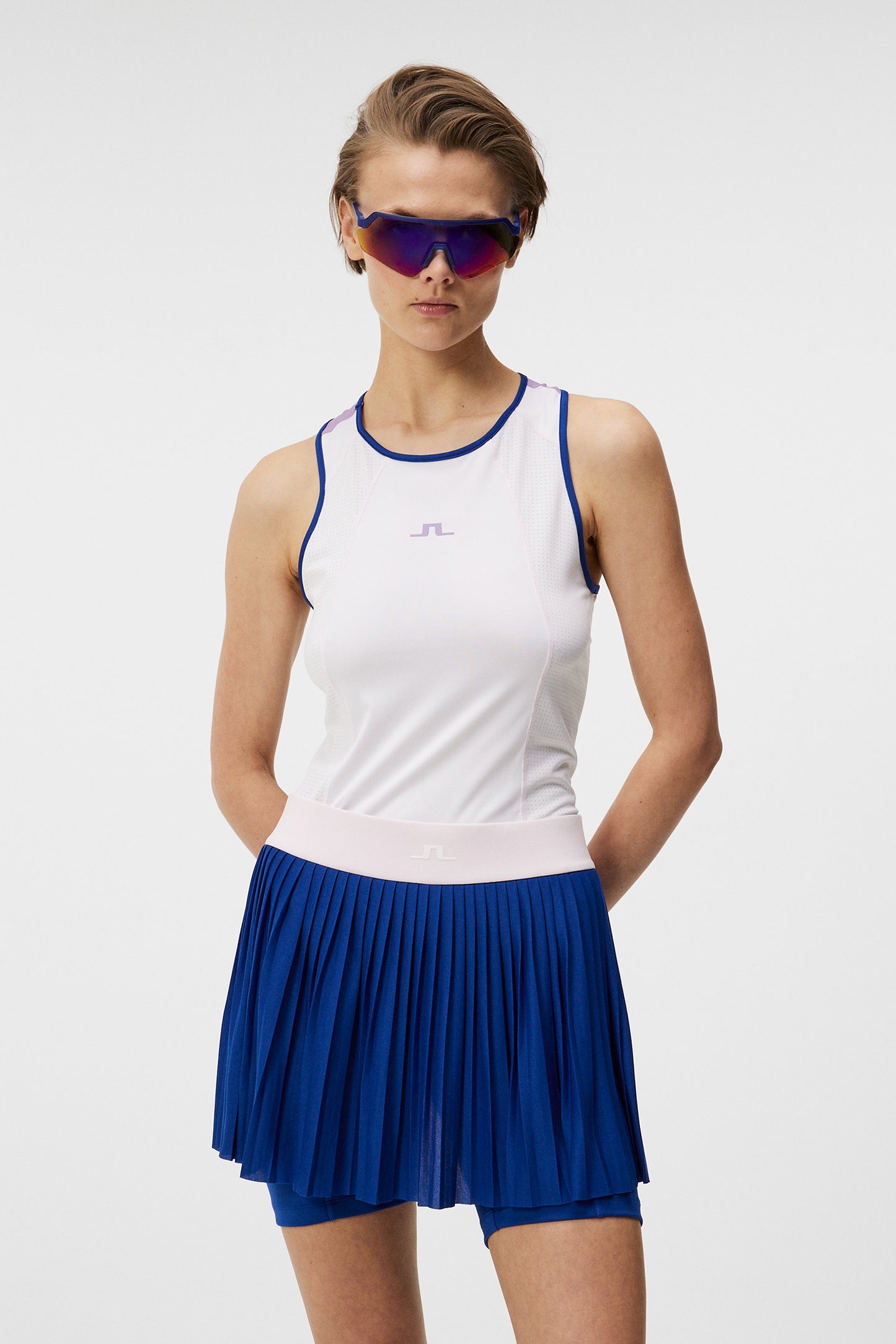Miriam Top in White by J.Lindeberg
