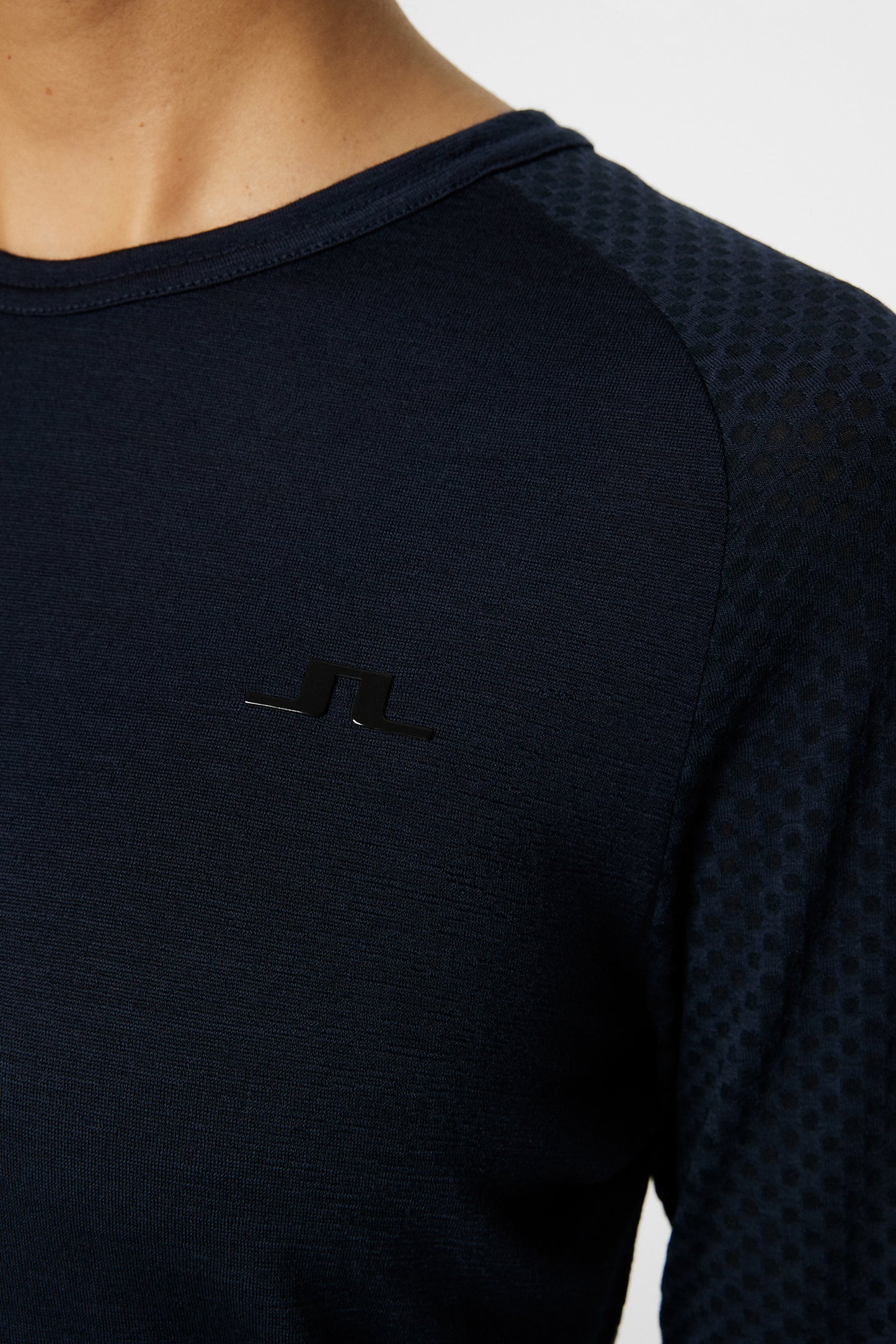 Bella Wool LS T-shirt in JL Navy by J.Lindeberg