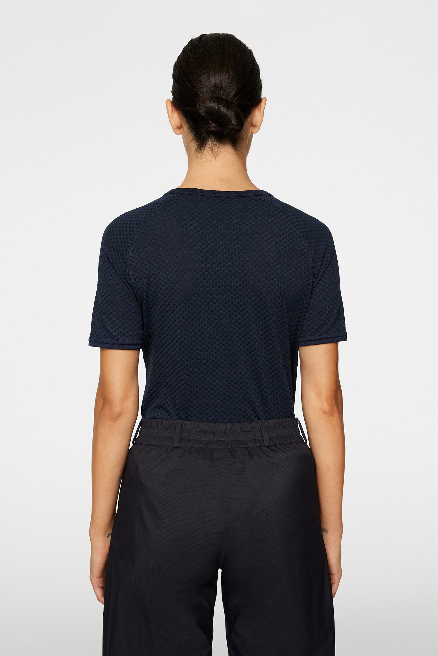 Bella Wool T-shirt in JL Navy by J.Lindeberg