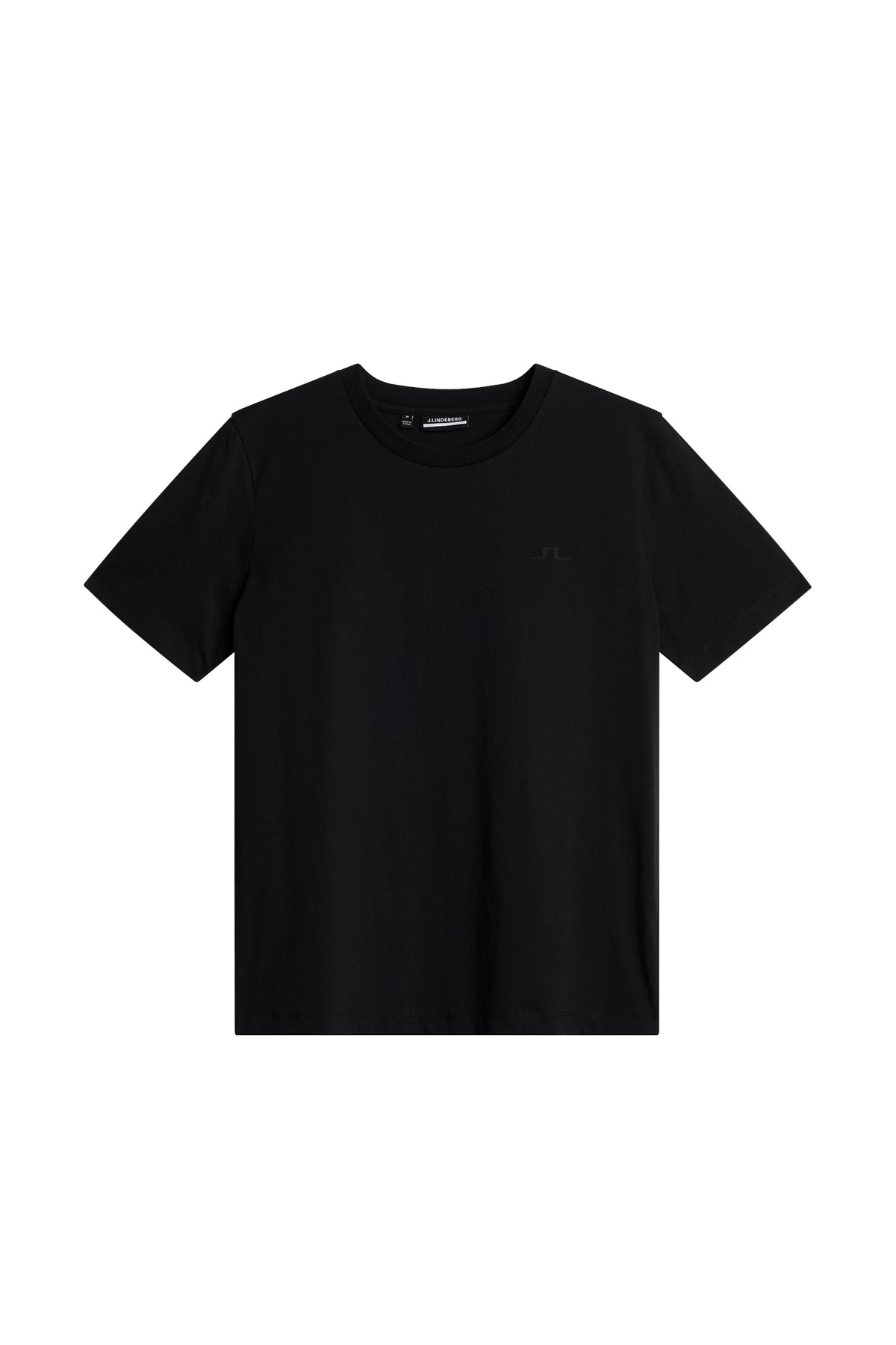 W Alpha T-shirt in Black by J.Lindeberg
