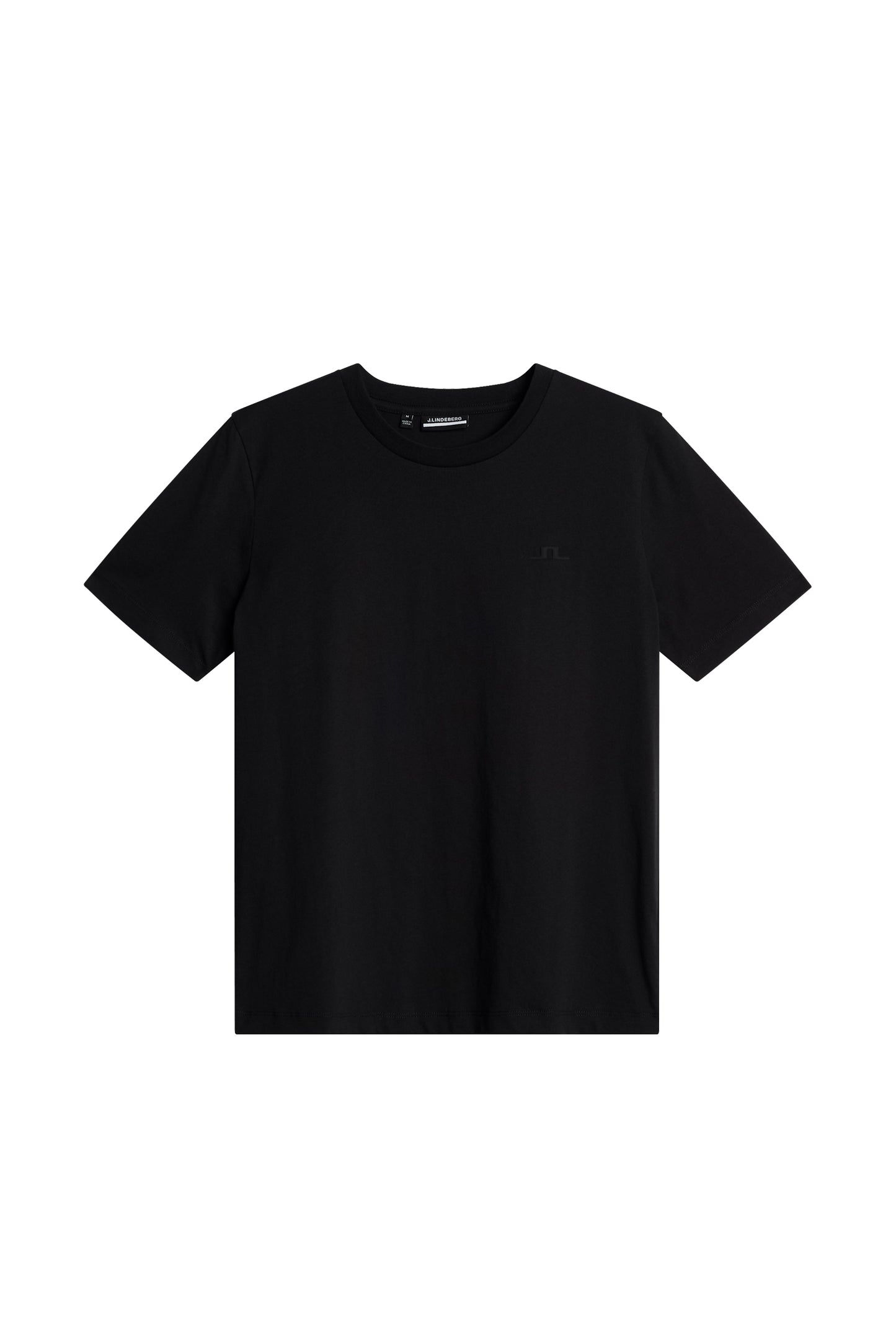 W Alpha T-shirt in Black by J.Lindeberg