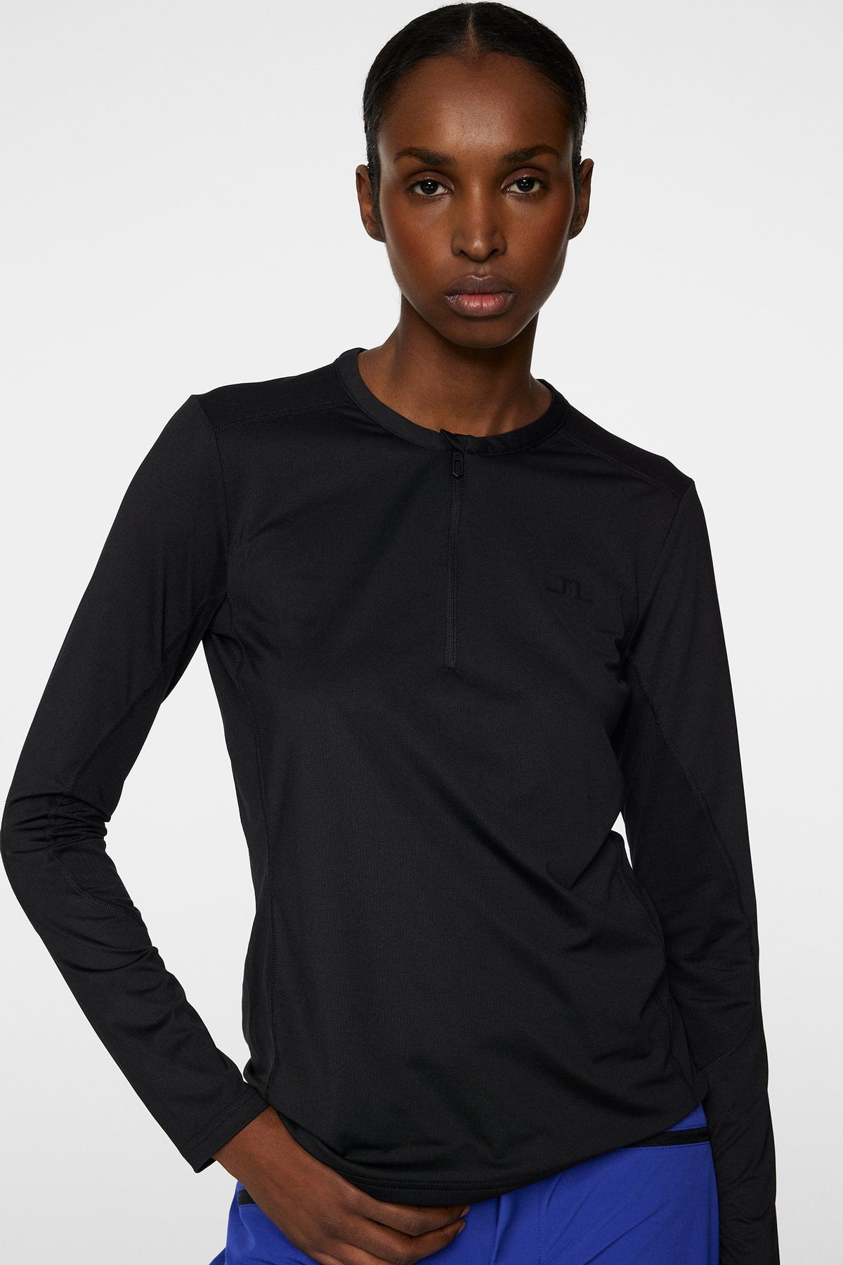 Landa LS T-shirt in Black by J.Lindeberg