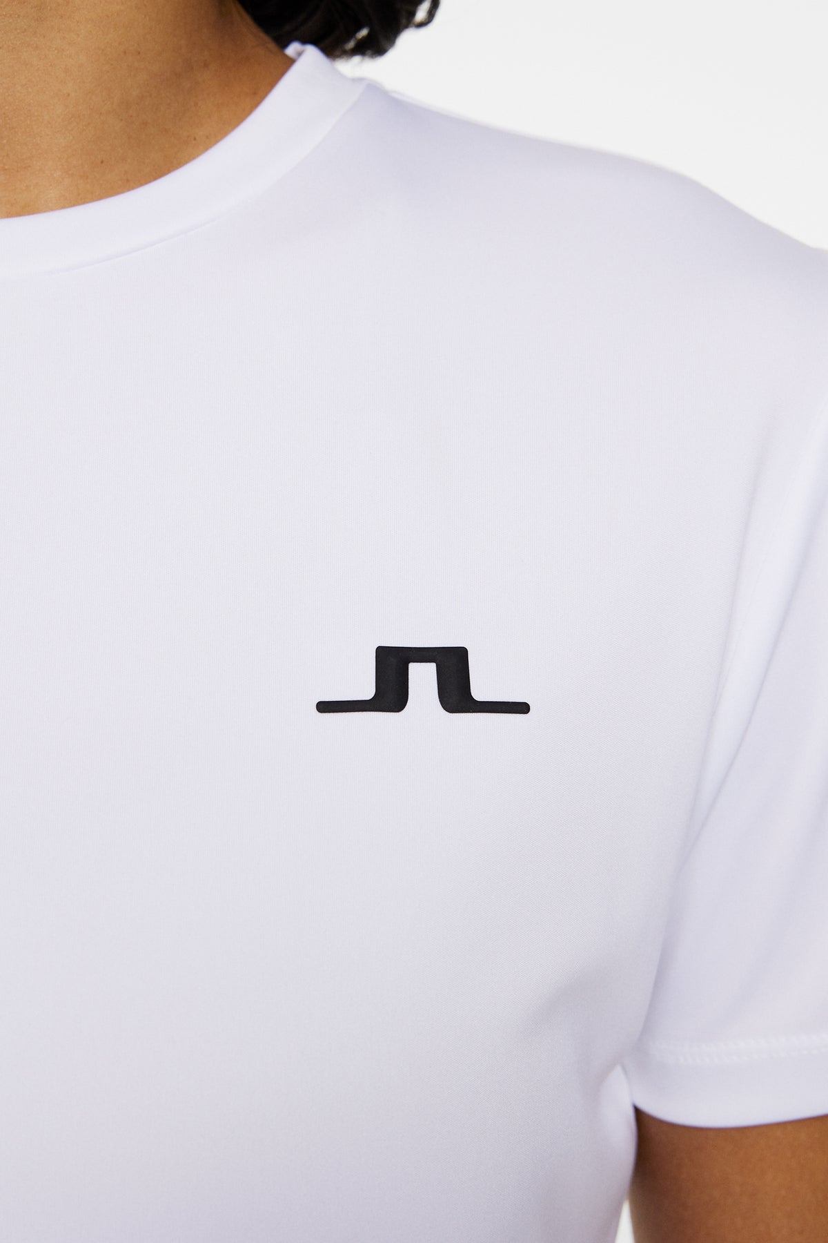 Ada T-shirt in White by J.Lindeberg