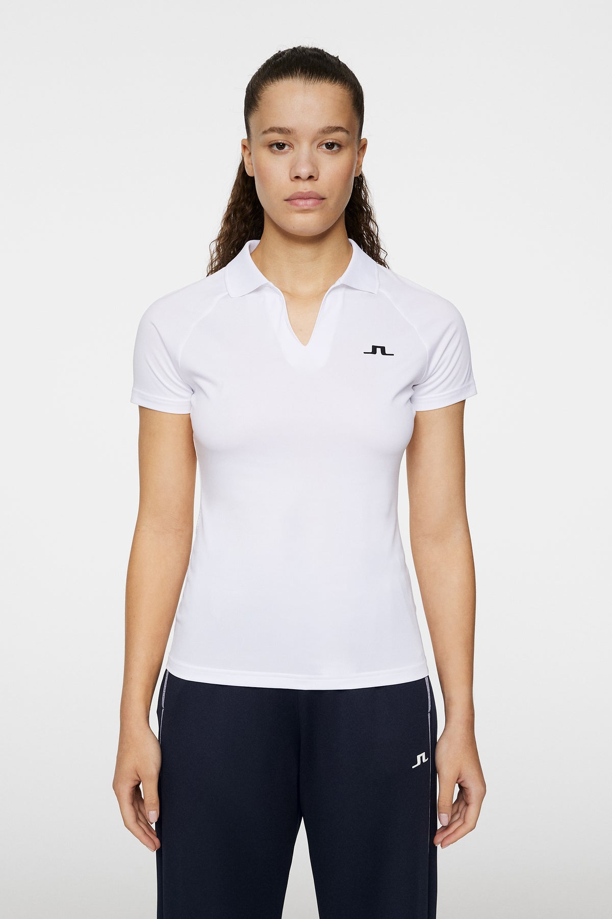 Allison Top in White by J.Lindeberg