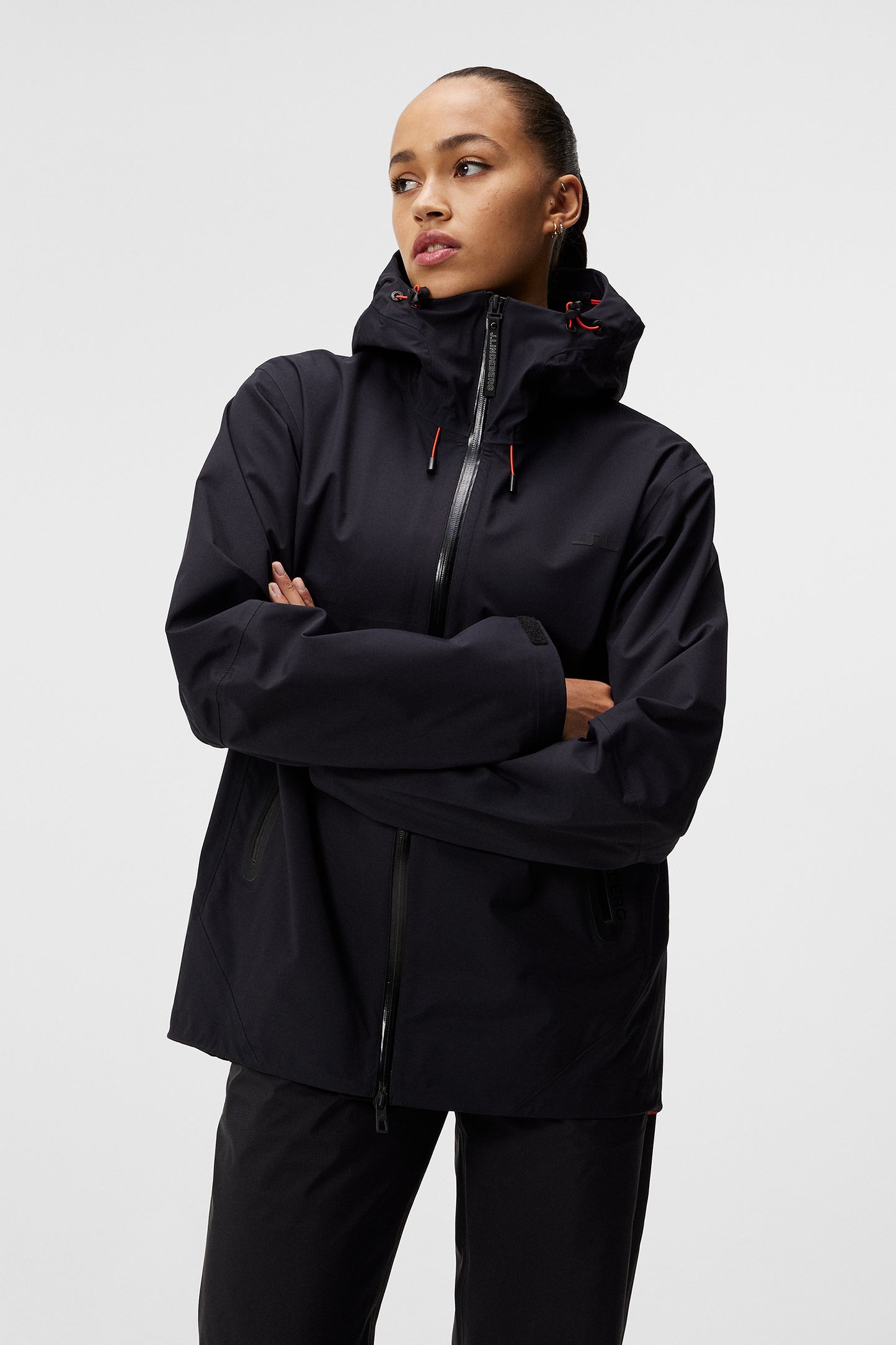 Oria Jacket in Black by J.Lindeberg