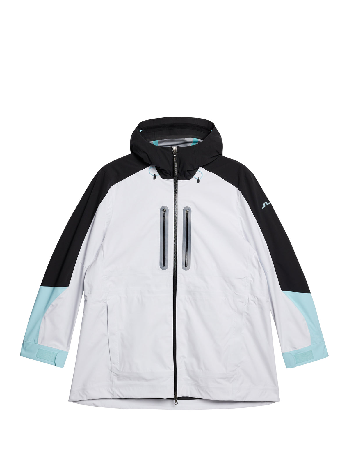 Nikola Utility Jacket in White by J.Lindeberg