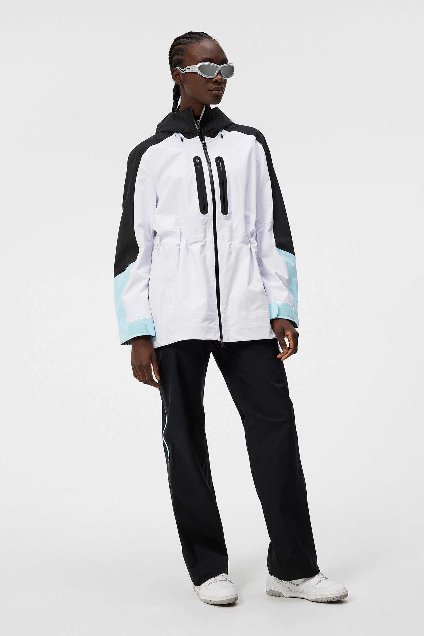 Nikola Utility Jacket in White by J.Lindeberg
