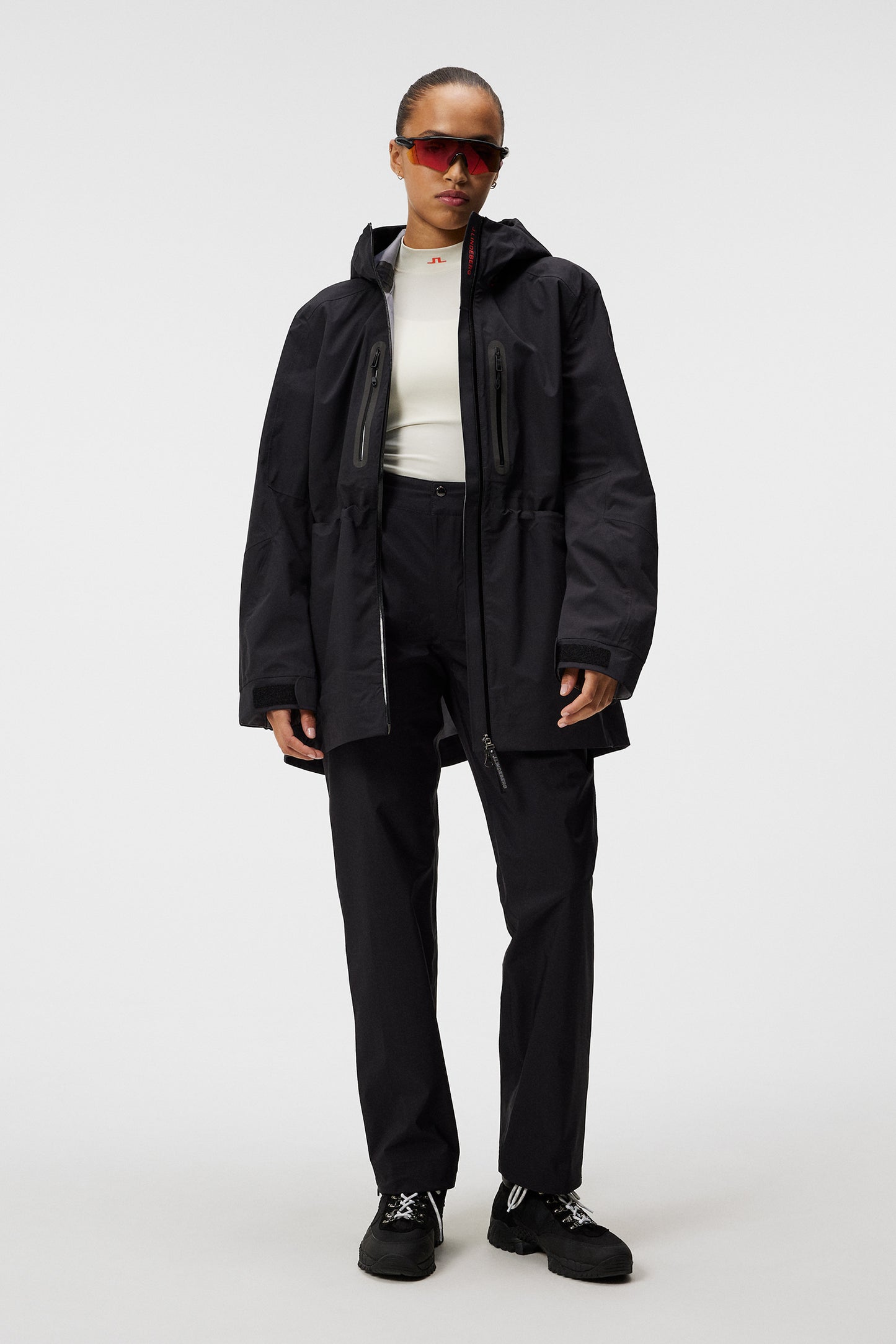 Nikola Utility Jacket in Black by J.Lindeberg