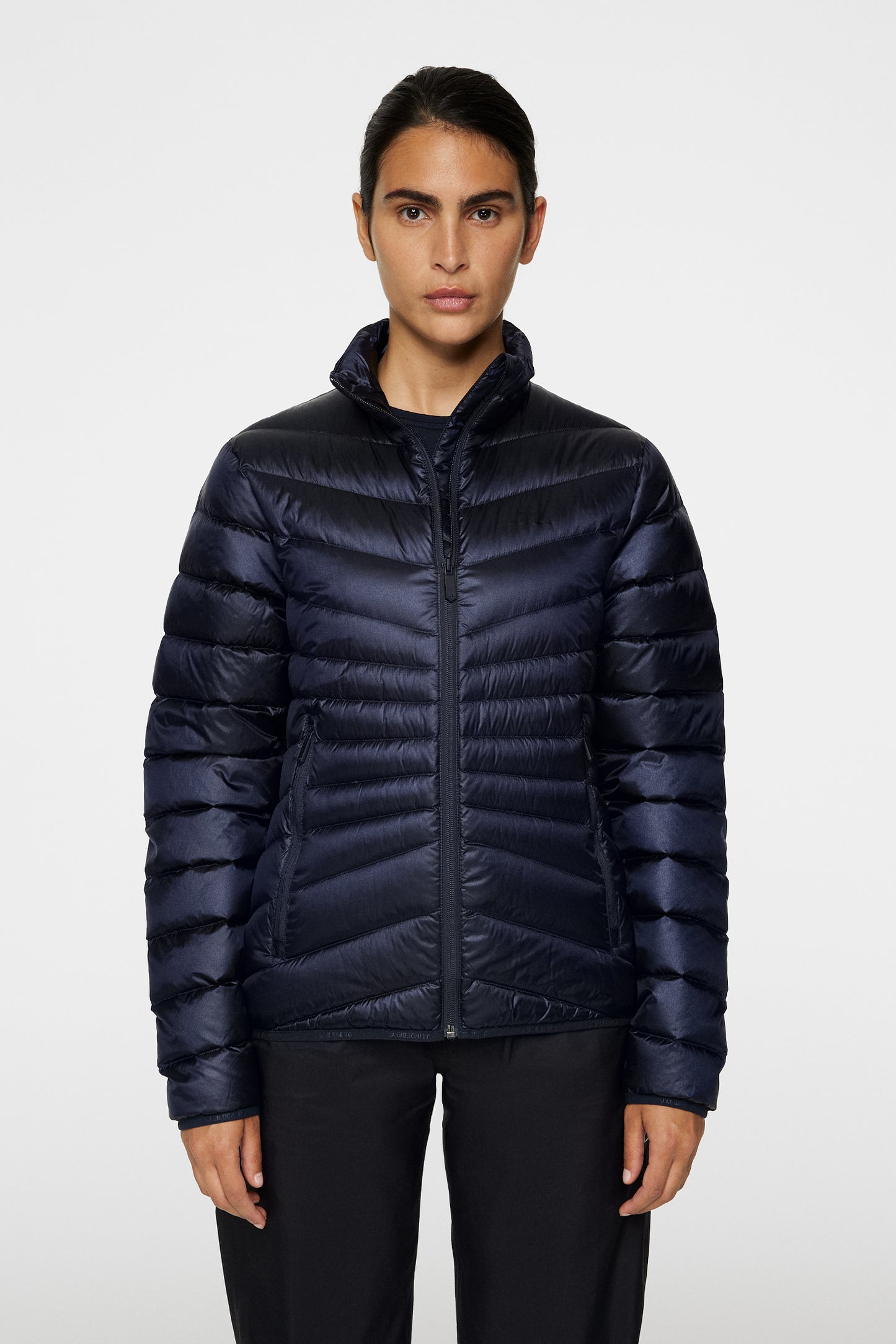 Lara Light Down Jacket in JL Navy by J.Lindeberg