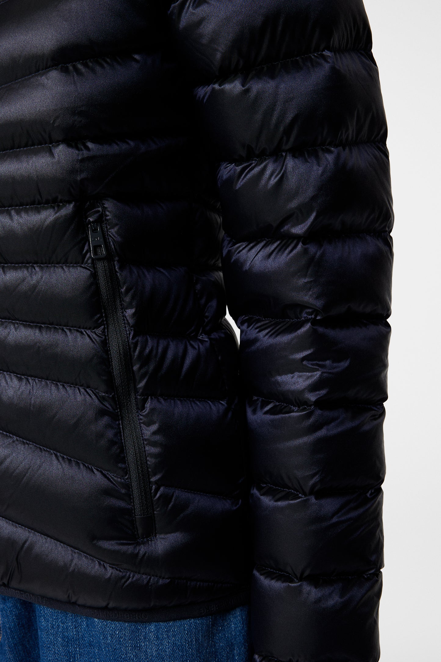 Lara Light Down Hood in JL Navy by J.Lindeberg