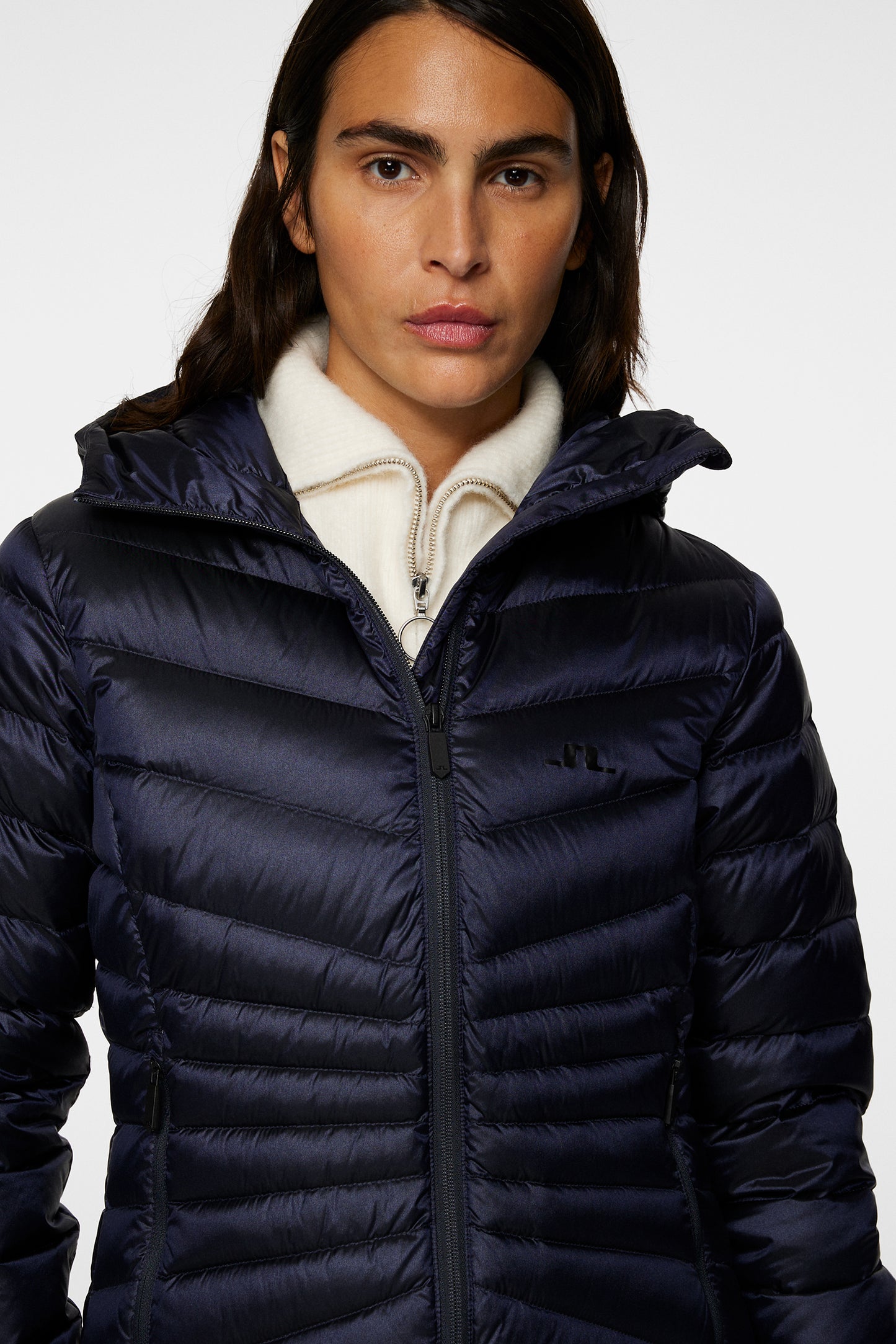 Lara Light Down Parka in JL Navy by J.Lindeberg