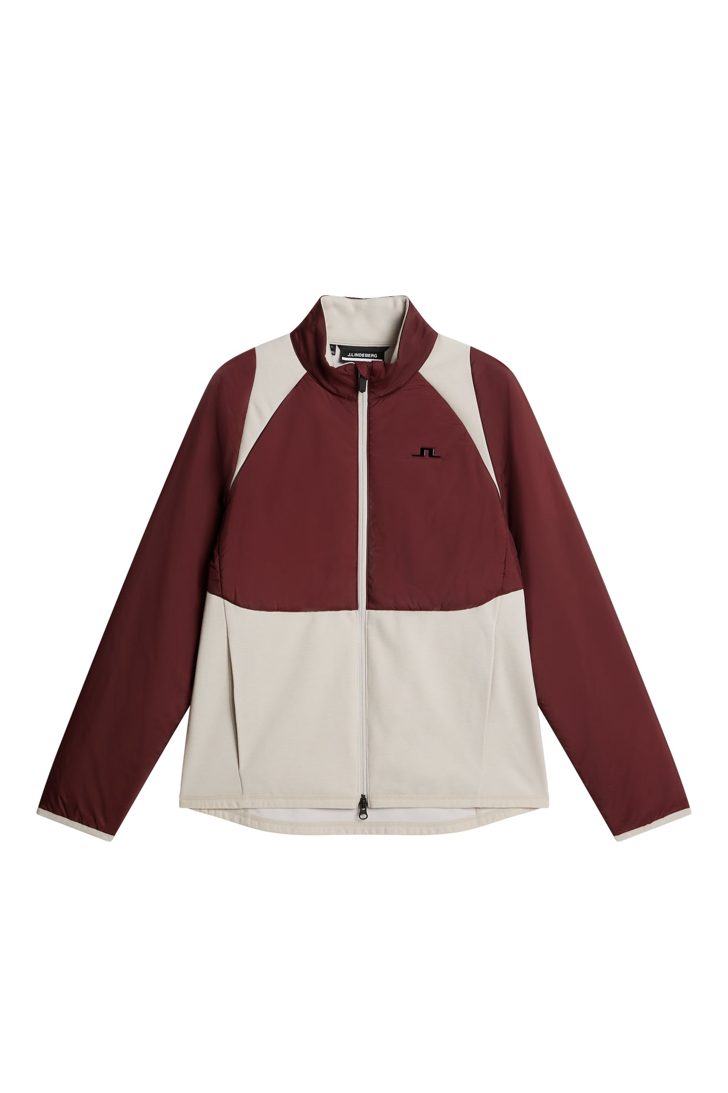 Shona Hybrid Jacket in Cabernet by J.Lindeberg
