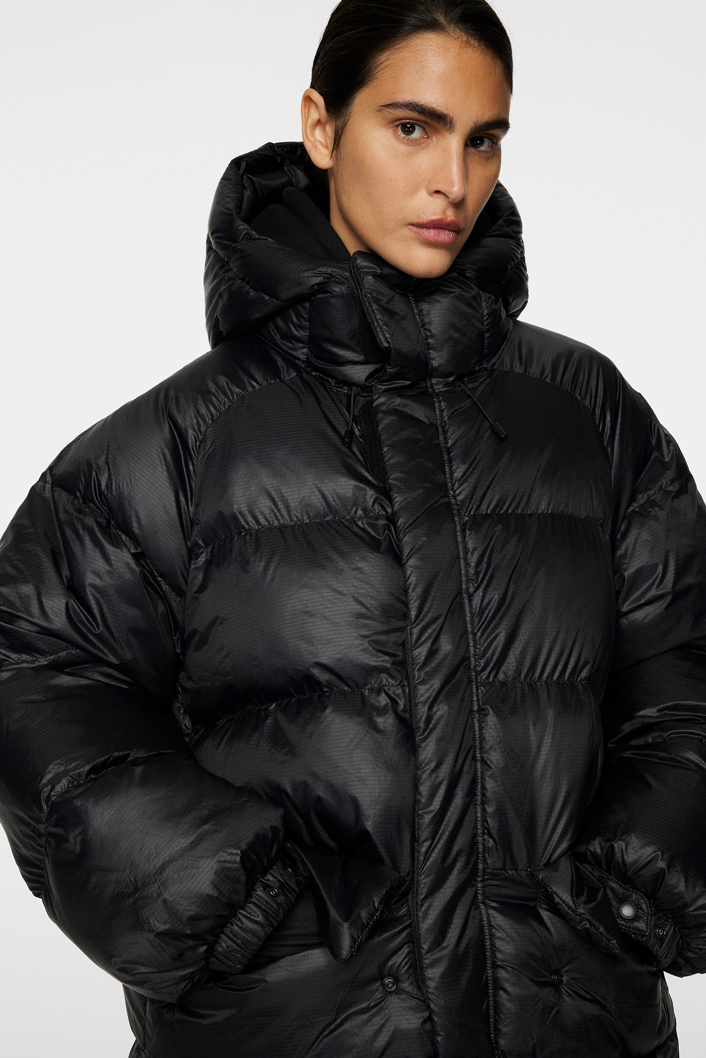 Suzy Jacket in Black by J.Lindeberg
