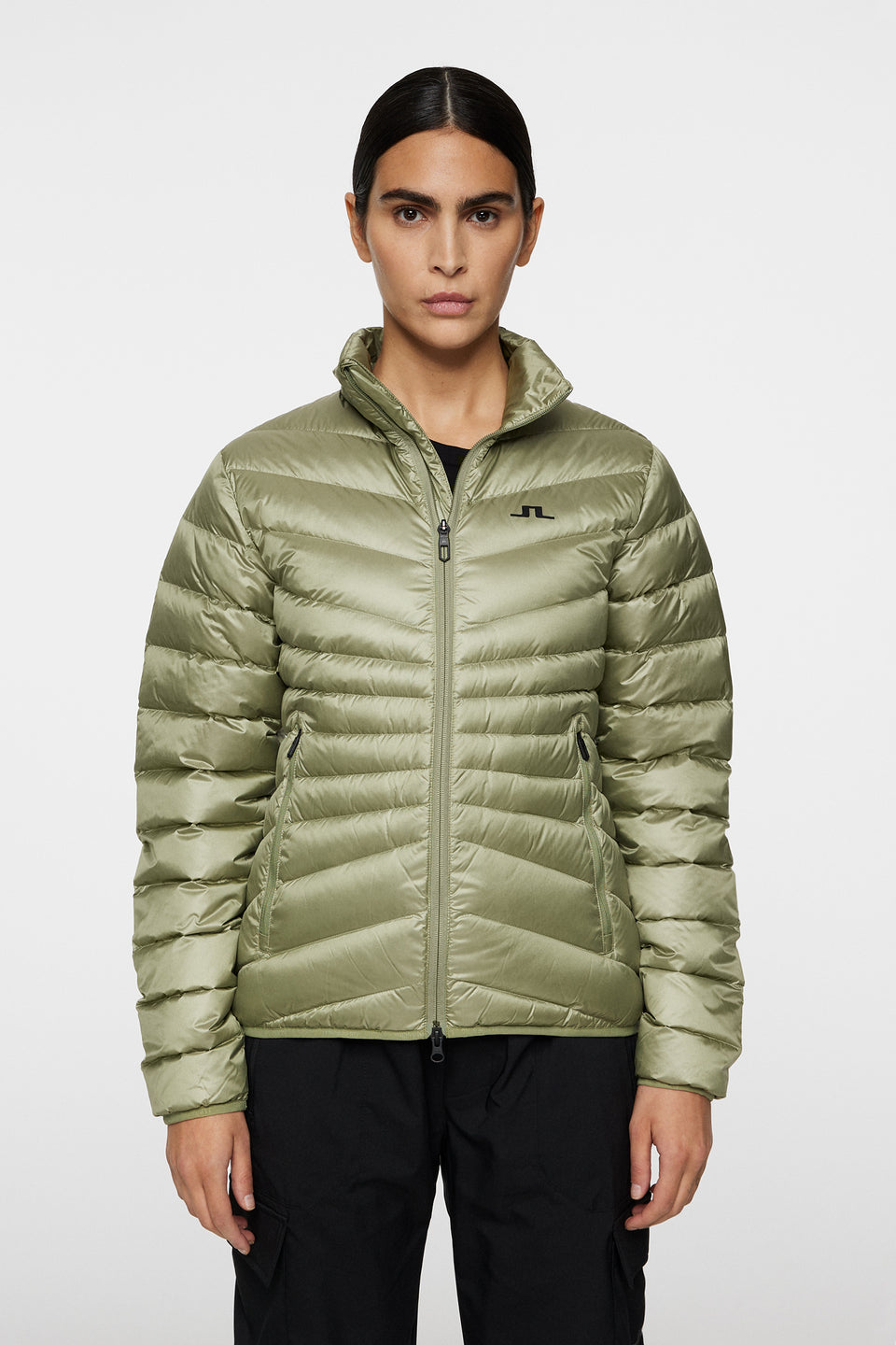 Lara Light Down Jacket / Oil Green