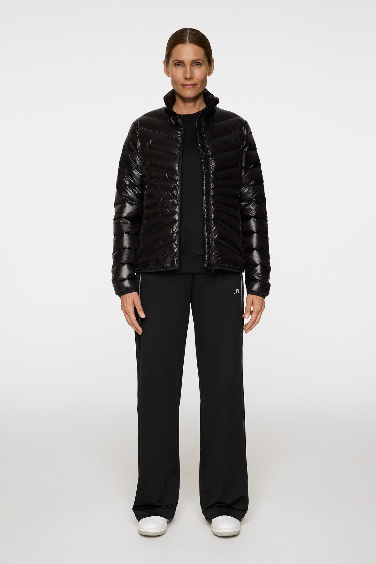 Lara Light Down Jacket in Black by J.Lindeberg