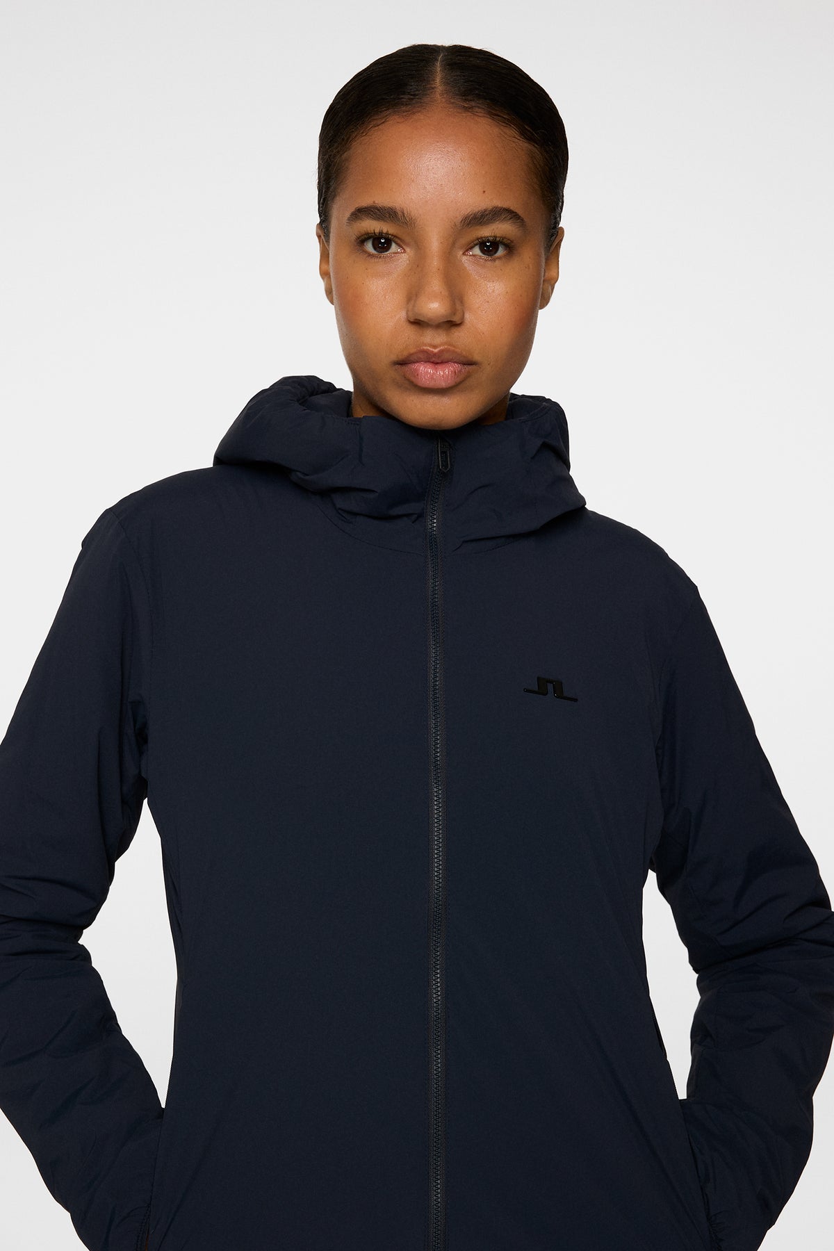 Erin Hood in JL Navy by J.Lindeberg